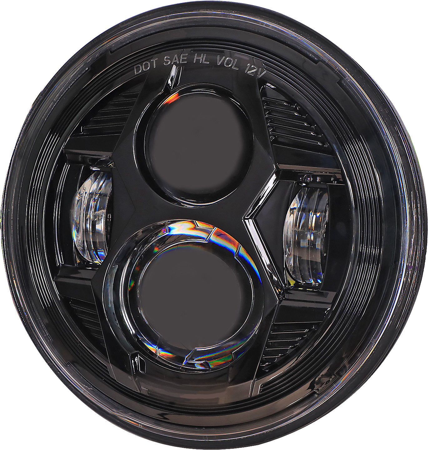 PATHFINDER 5 3/4" LED HEADLIGHT BLACK - View 1