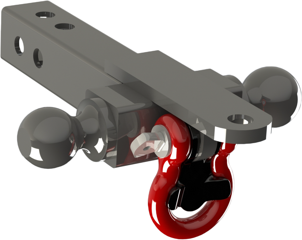 ATV TEK Elite Series 4-Way Hitch - View 1