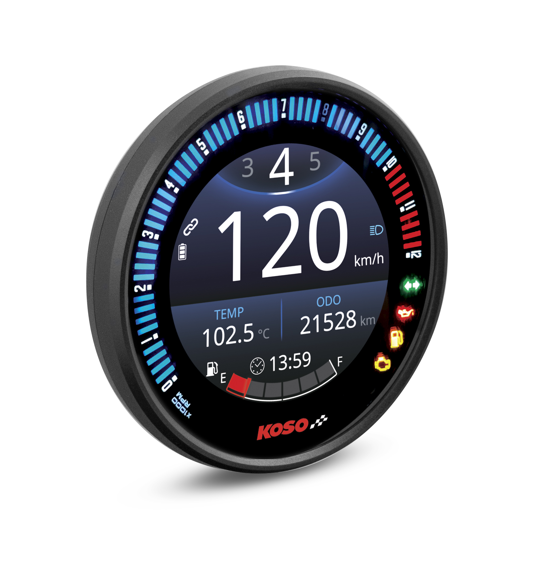 KOSO RX-6S TFT MULTIFUNCTION GAUGE - View 1