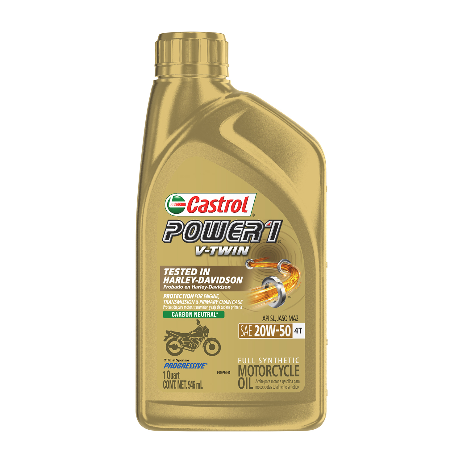 CASTROL Power RS V-Twin 4T oil - View 1