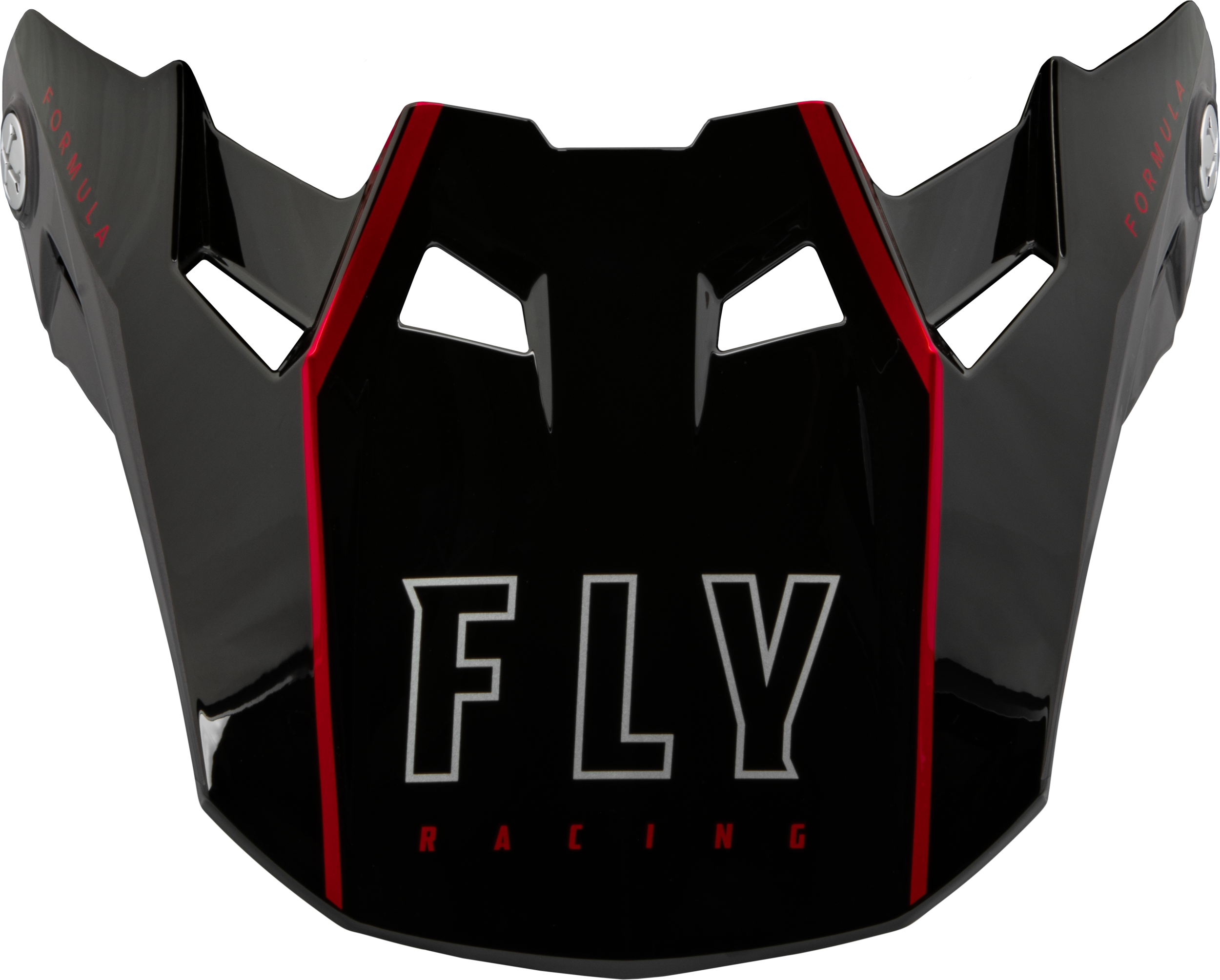 Fly Racing Formula Carbon Tracer Visor Red Black XL 2XL 73-47123L