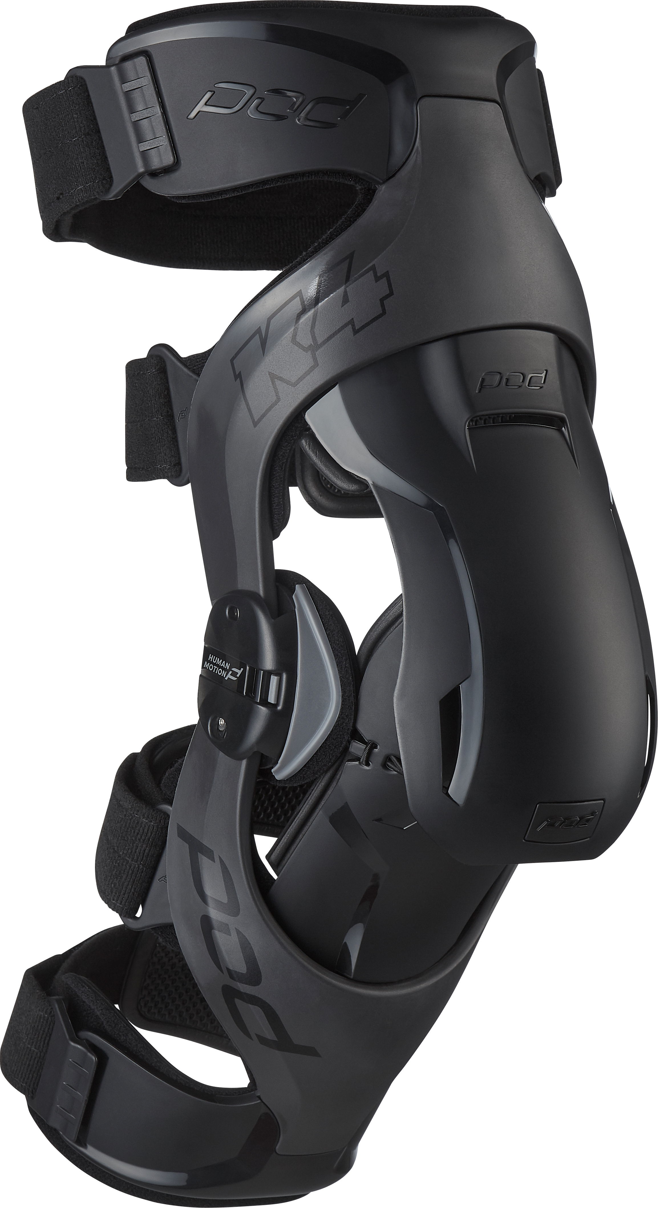 POD K4 V2.0 Knee Brace (Rt) Graphite/Black XL/2X - Multi-Sport Support