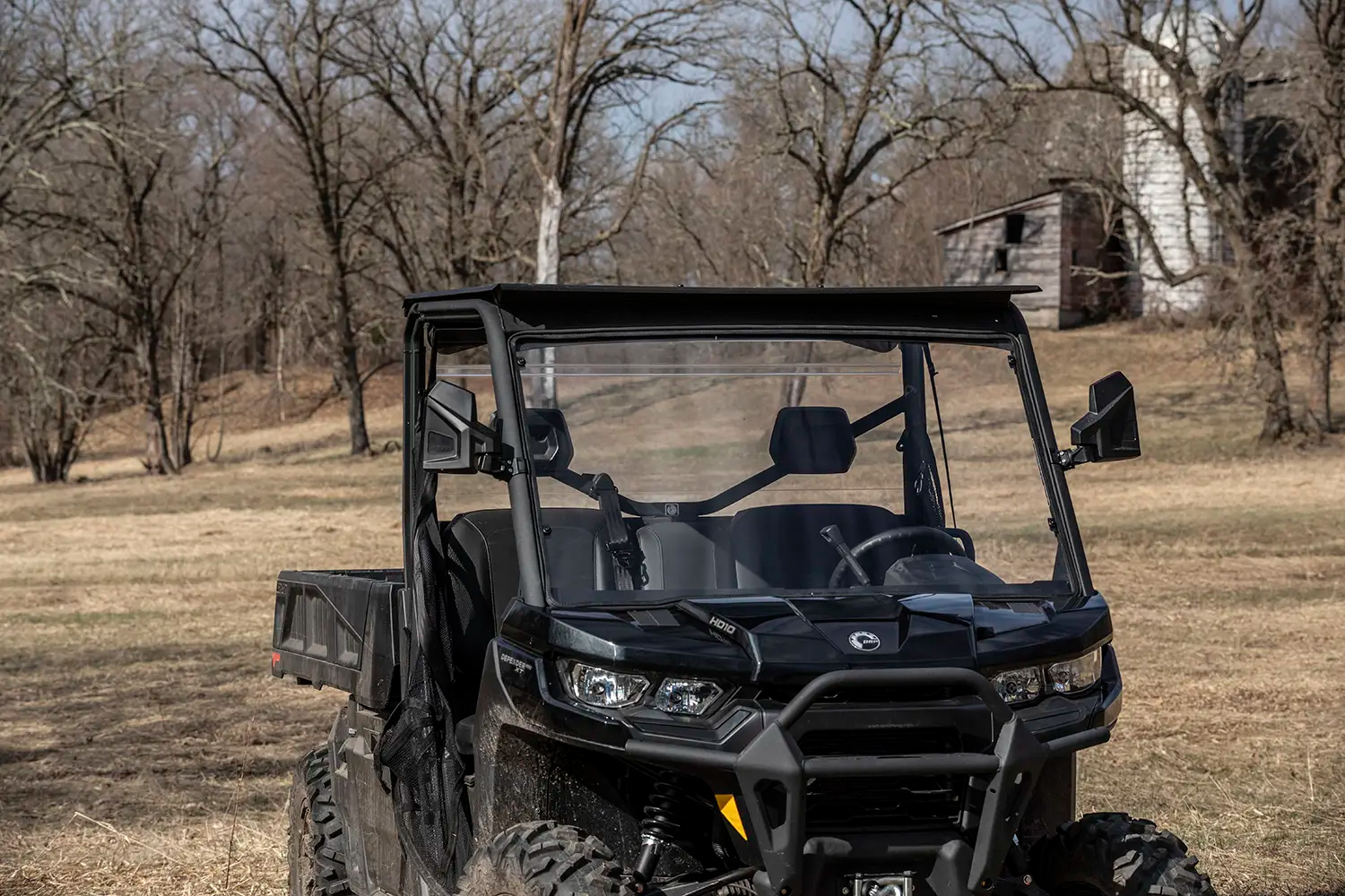 Front Poly Windshield – Full Fixed