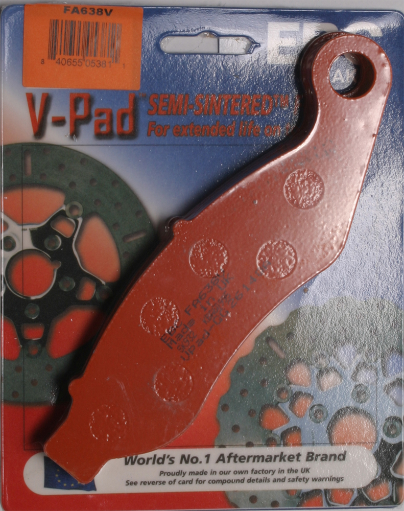 Semi-Sintered Brake Pads