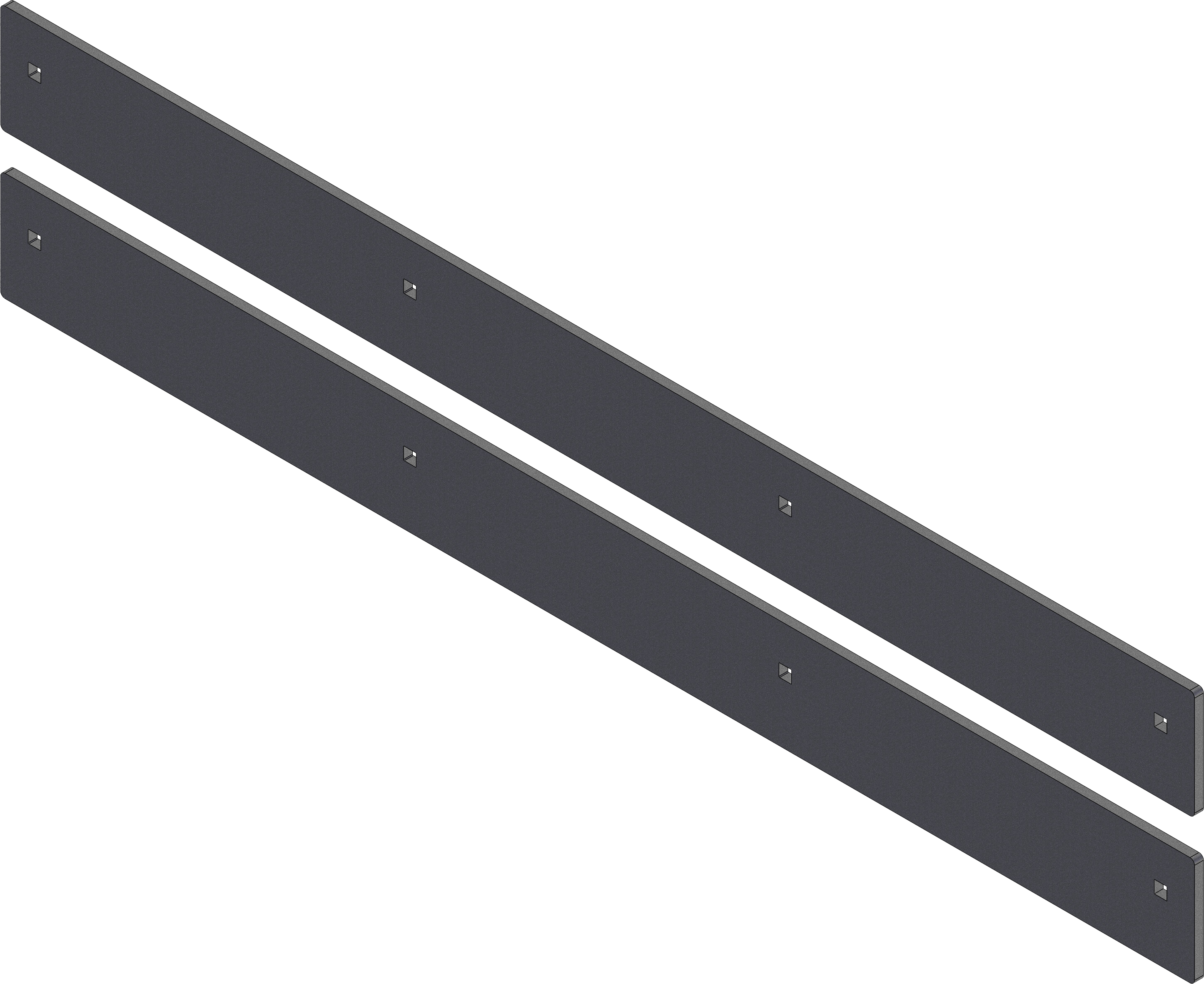 KFI Wear Bar Kit V-Plow - View 1