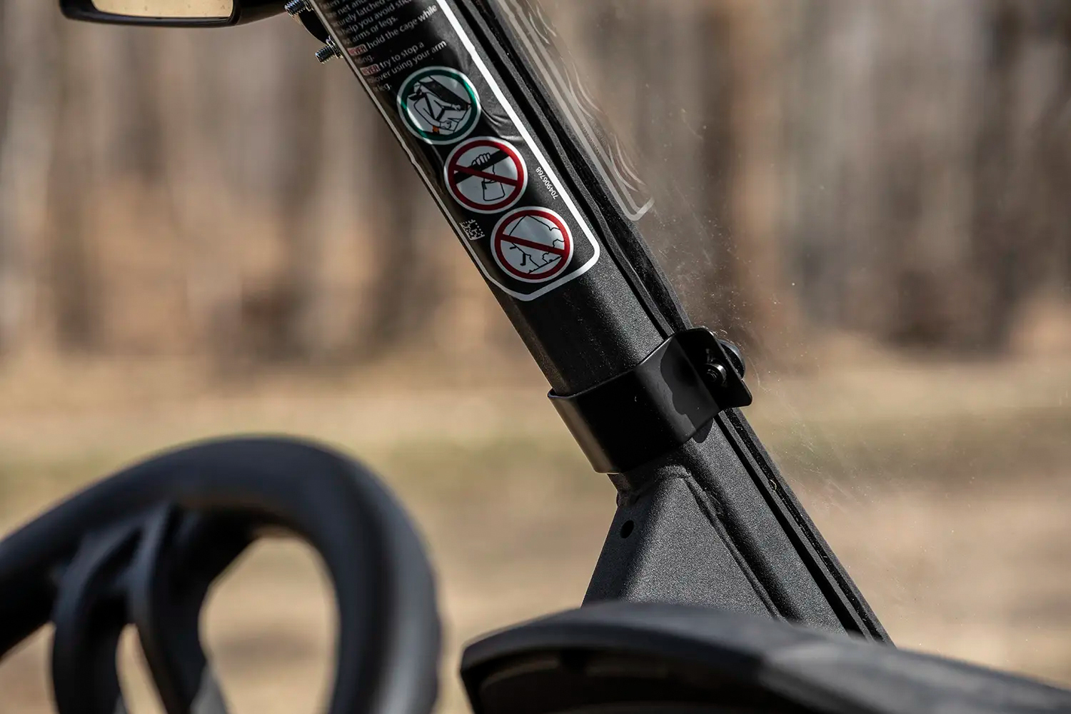 Front Poly Windshield – Full Fixed