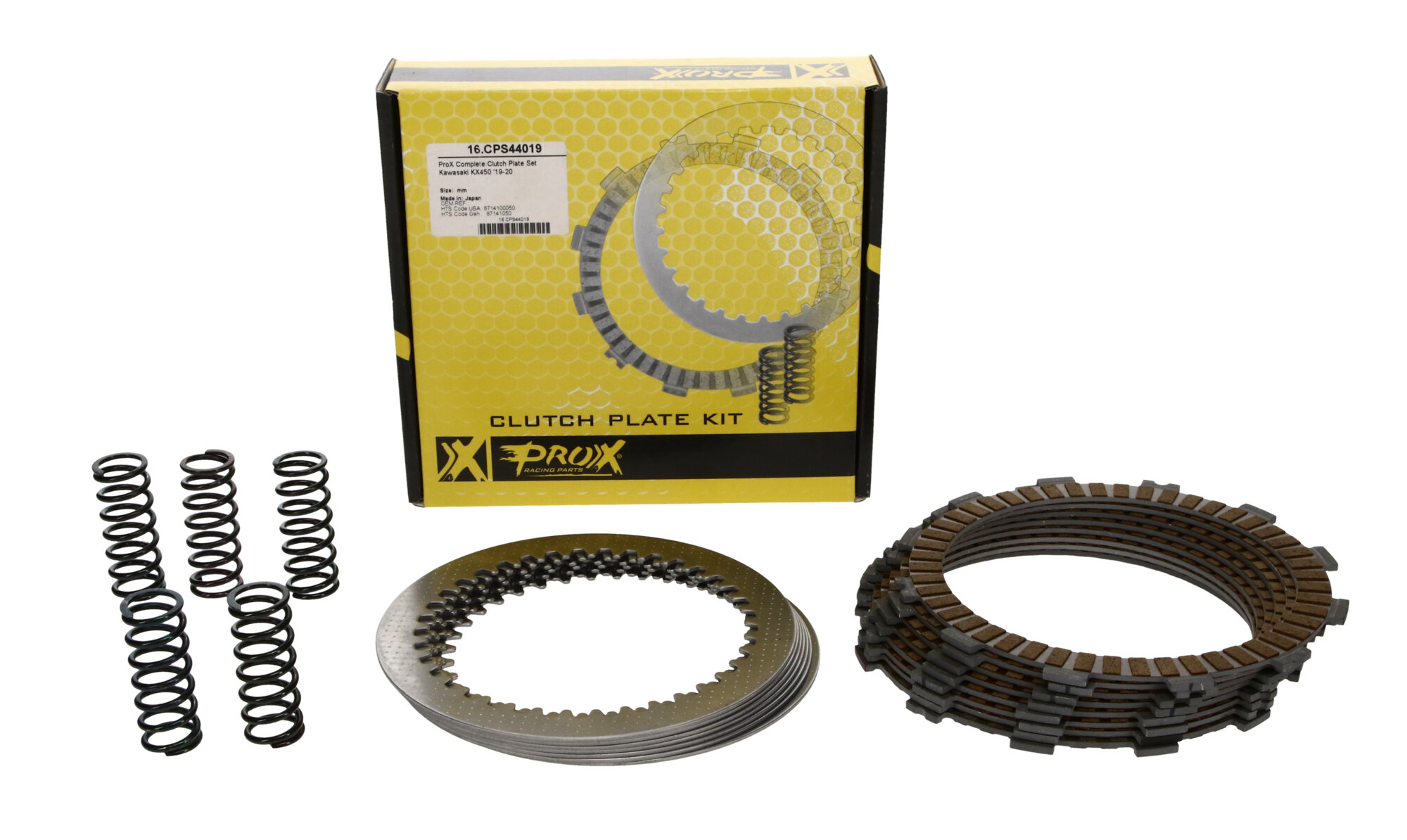 Complete Clutch Plate Set w/Springs