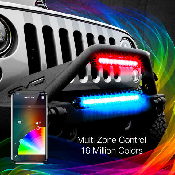 Multi-Color XKChrome RGBW LED Light Bar