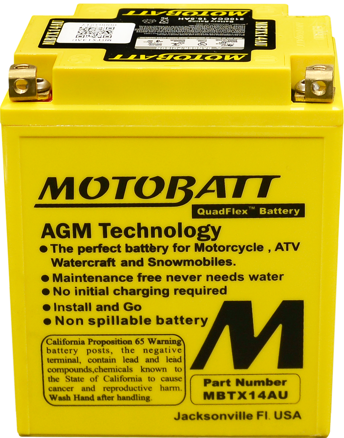 MotoBatt Quadflex AGM Batteries