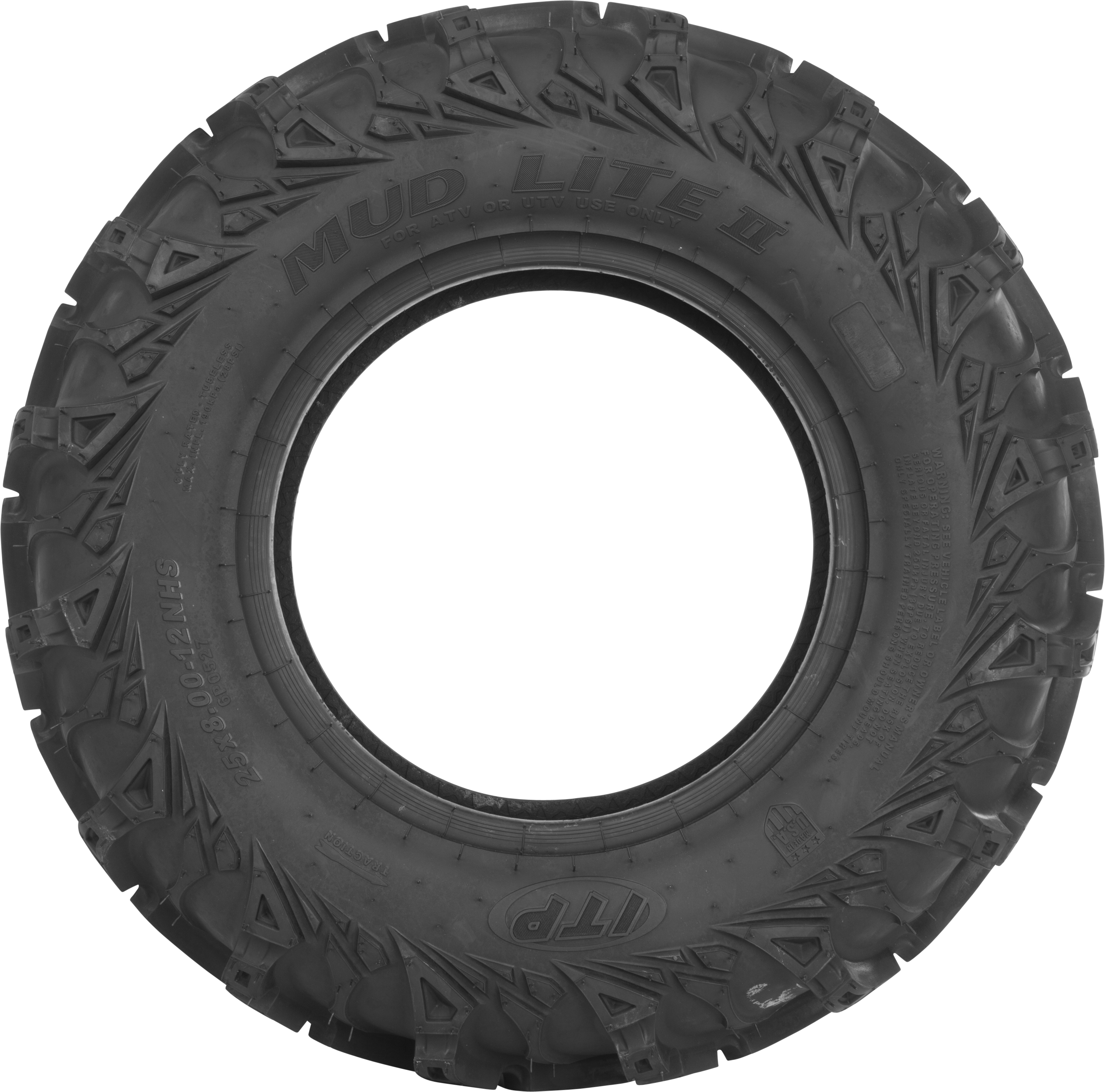 ITP Mud Lite II Rear Tire 27x11-14 LR13 – Fits Can-Am, Polaris, Arctic Cat SxS & ATV