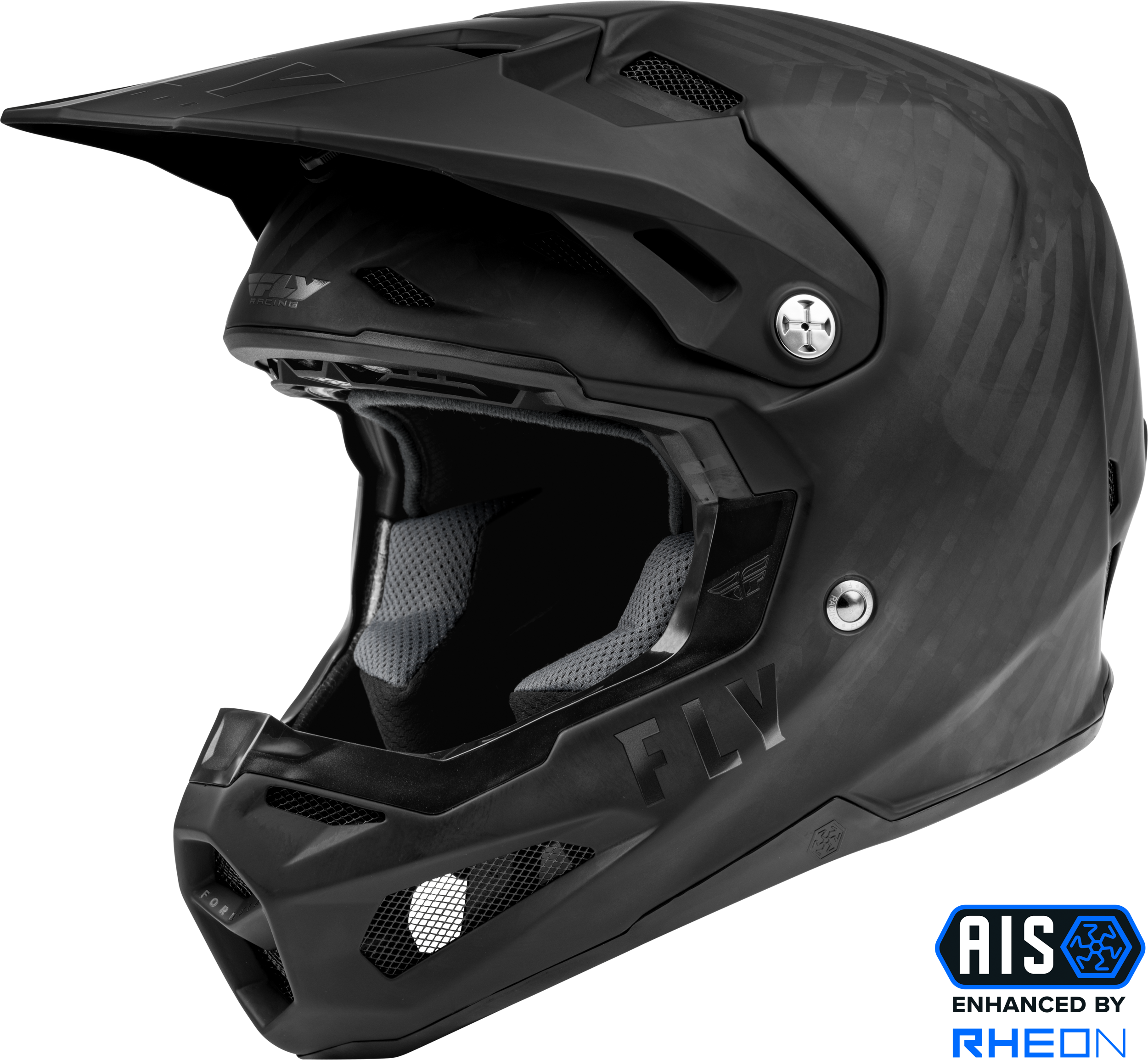 FLY RACING Youth Formula Carbon Helmet - View 1