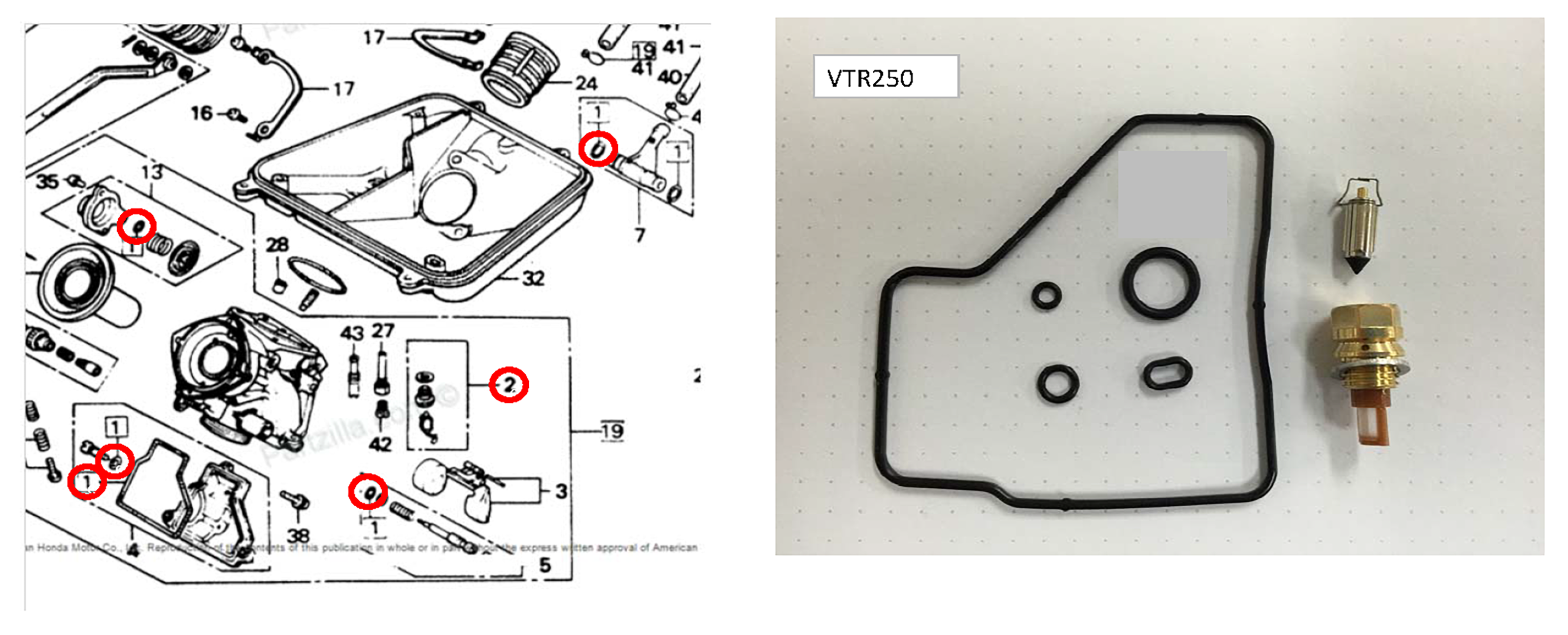 K&L CARB REPAIR KIT (EA)
