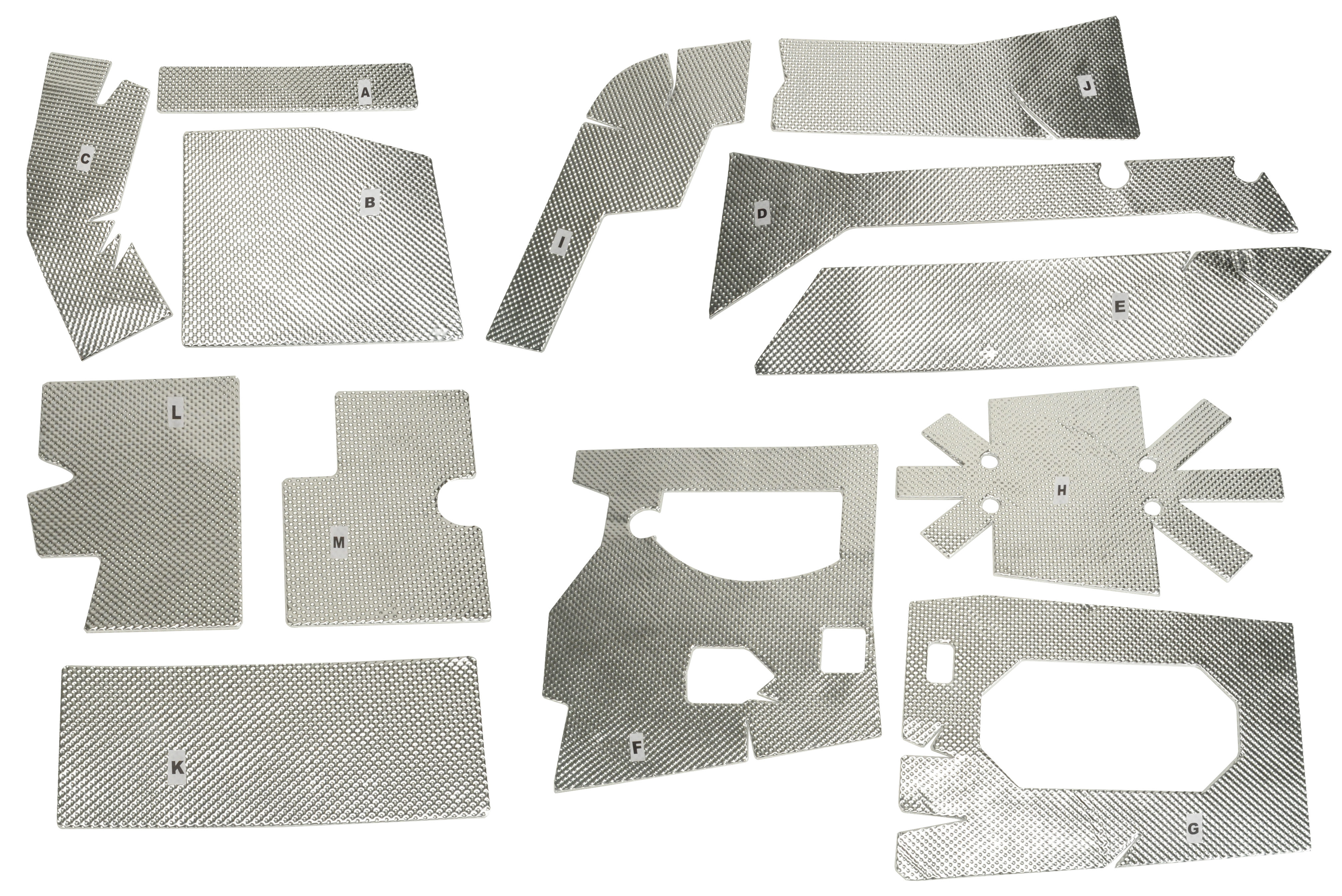 DEI 902490 UTV Heat Shield Kit for Can-Am Commander 1000 & X Models