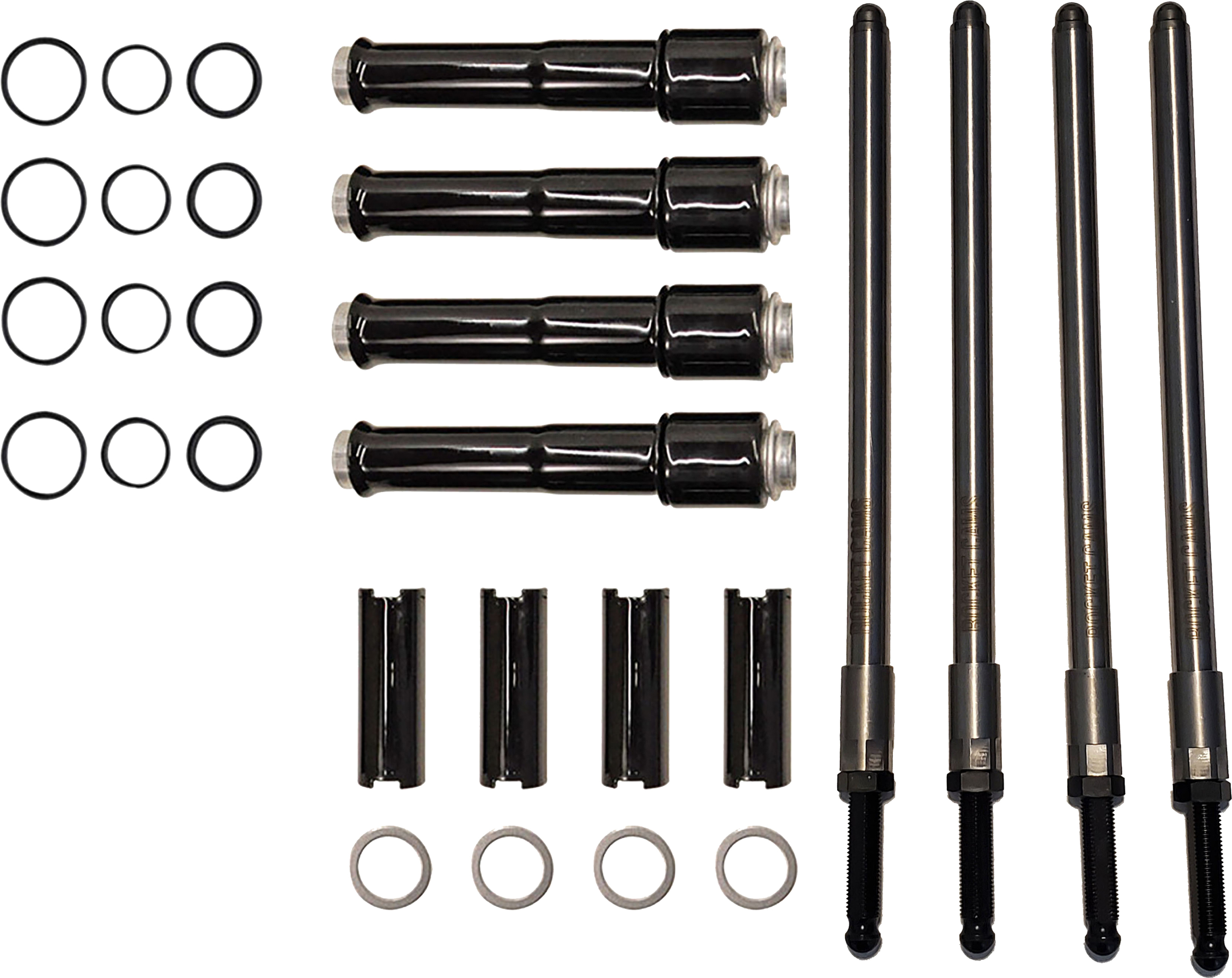 ROCKET PERFORMANCE GARAGE LLC Speedy Push Rods/Covers Twin Cam - View 1