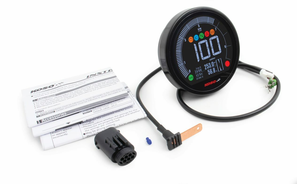 KOSO DL-04 Speedo - View 1