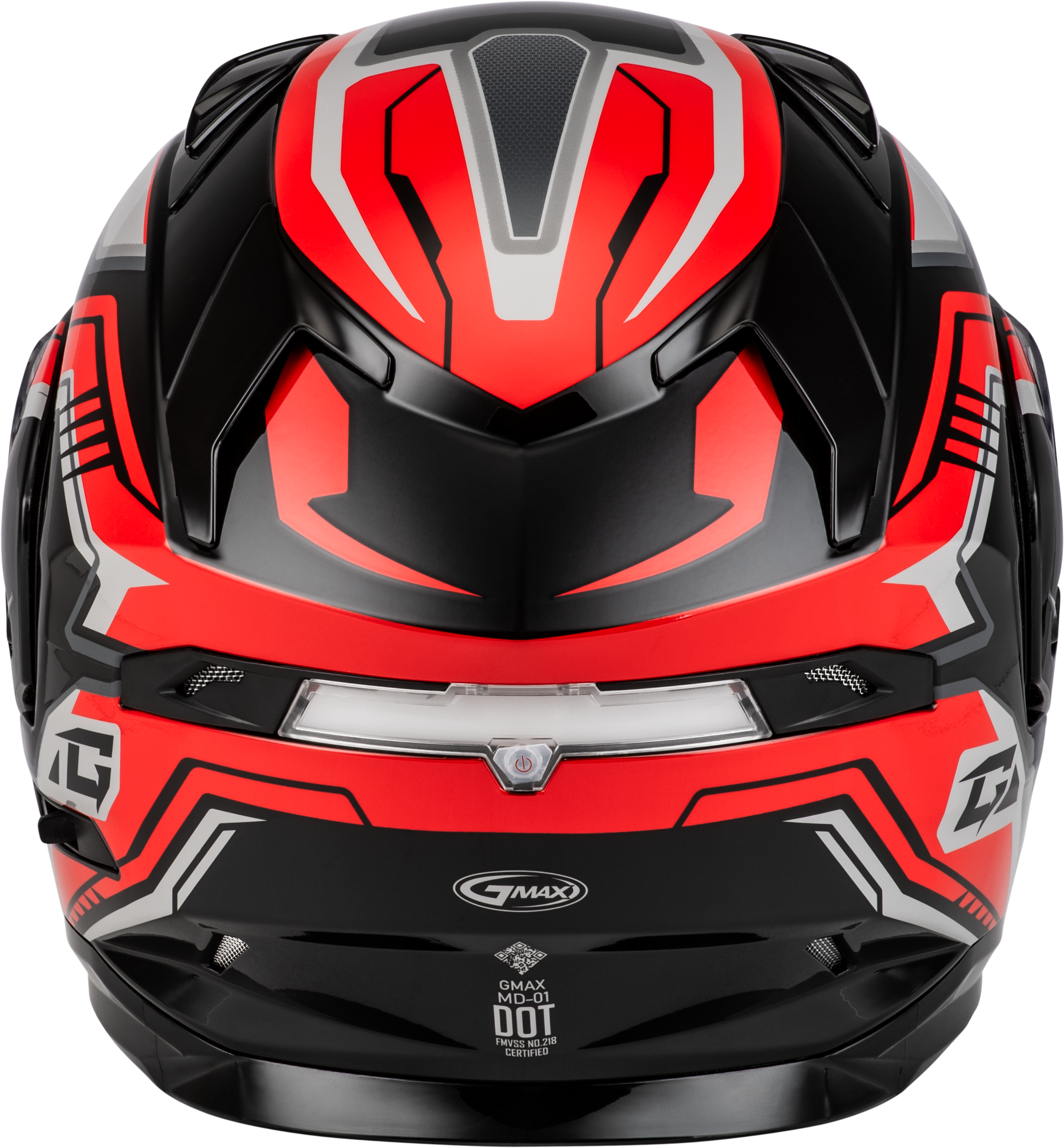 Gmax MD-01S Transistor Snow Helmet with Electric Shield and Rear LED Light - Picture 9 of 31