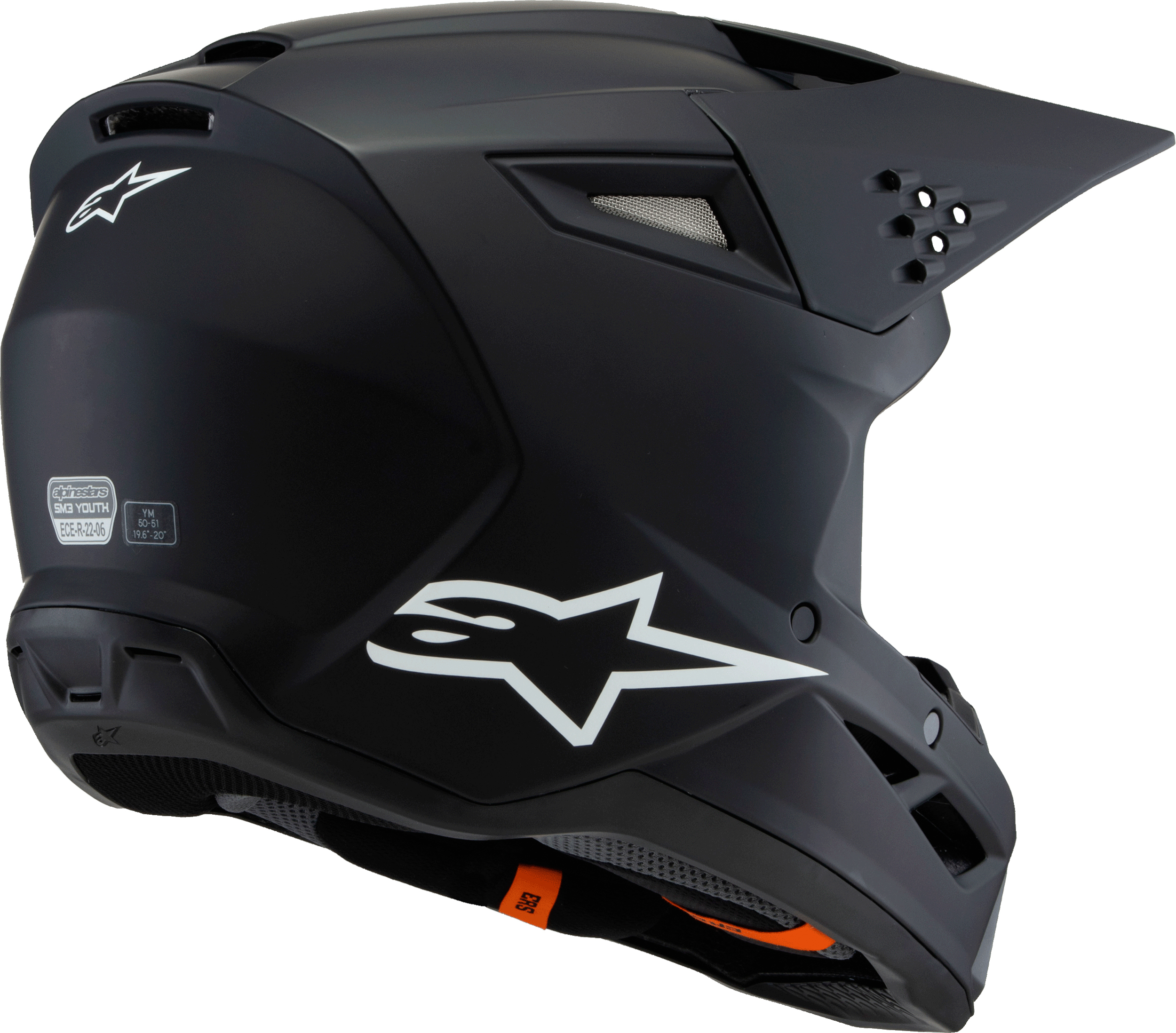 Alpinestars Casco SM3 Youth Sólido Juvenil