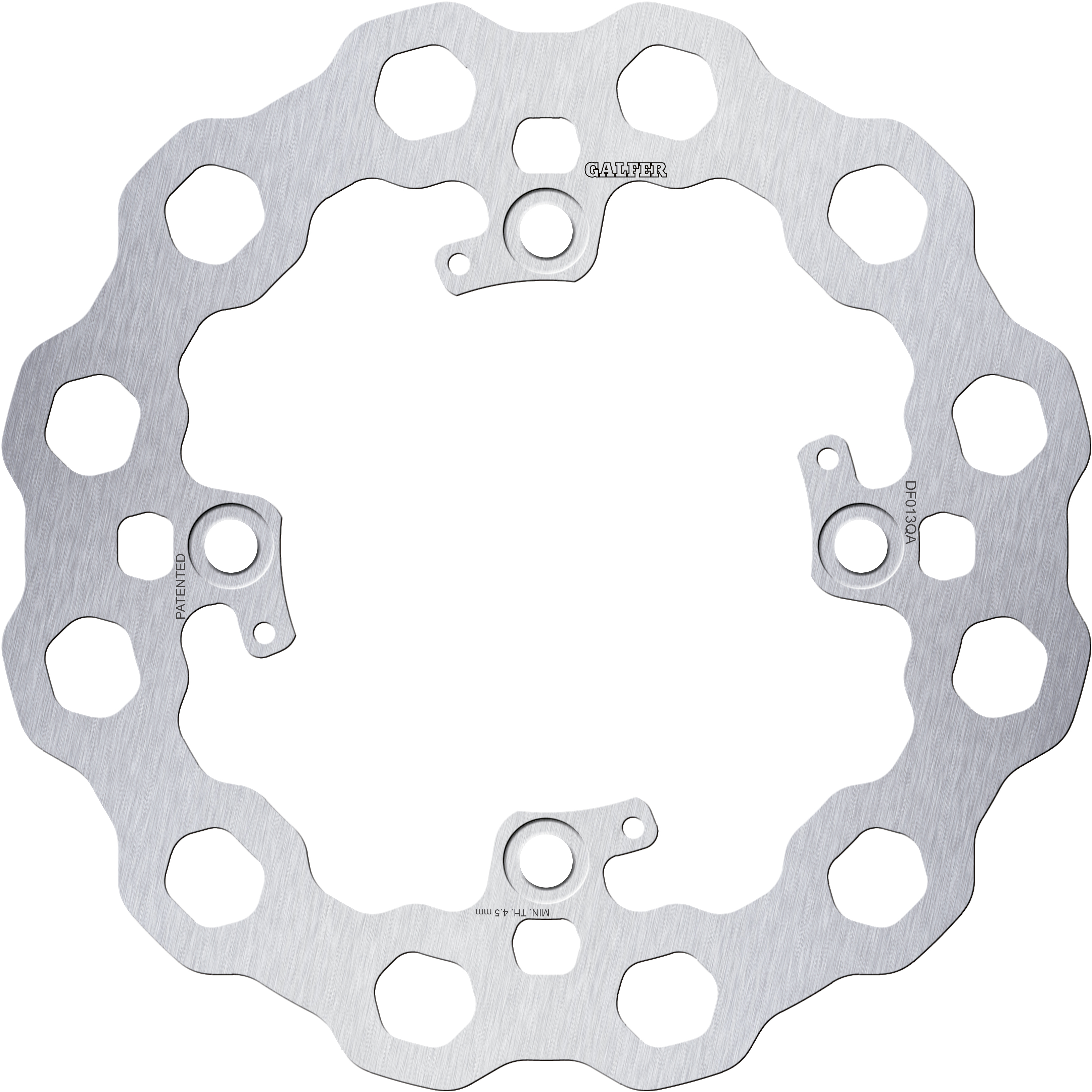 Fixed Rear Cubiq Brake Rotor