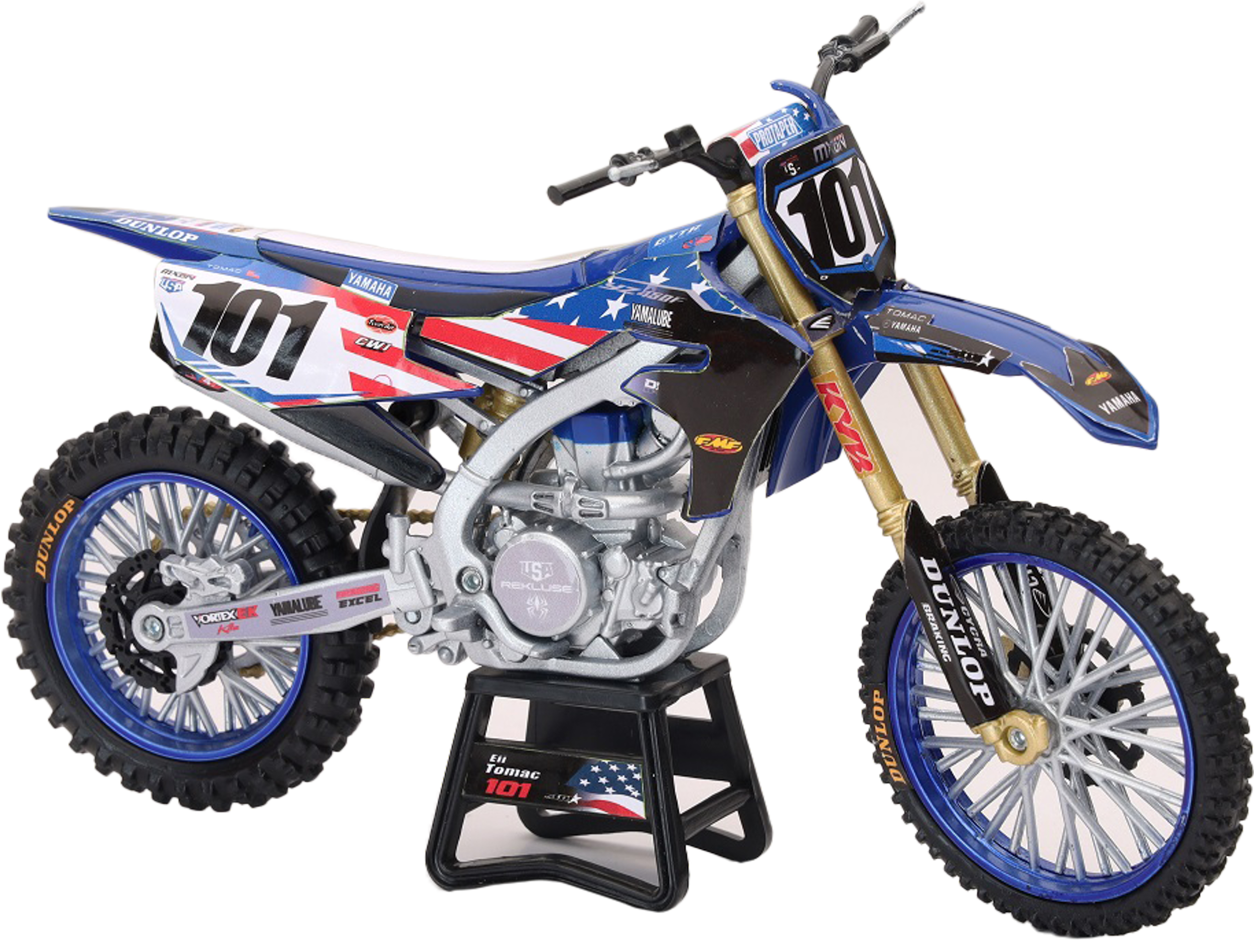 NEW-RAY MXON Yamaha Team Replica - View 1