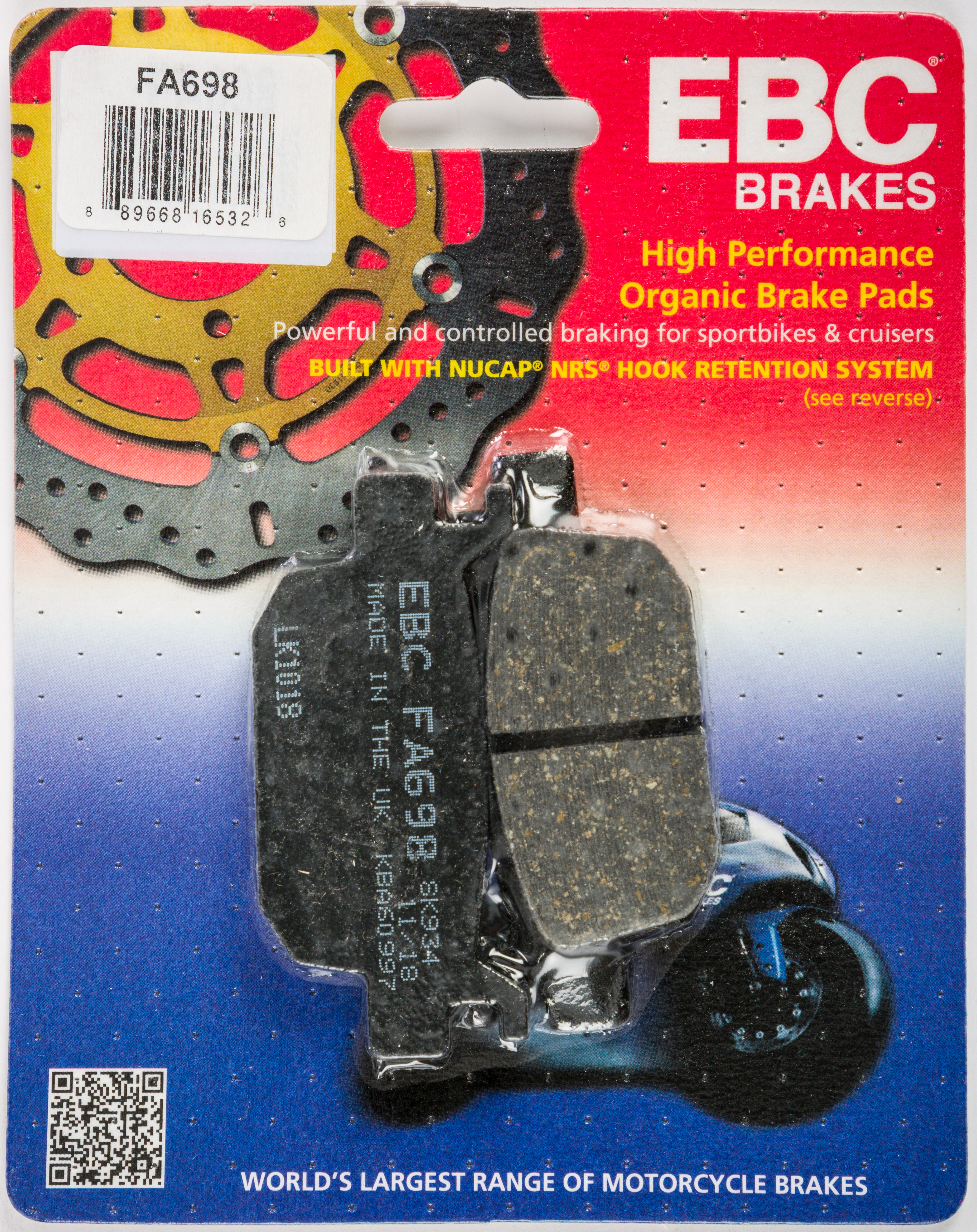 Organic Brake Pads