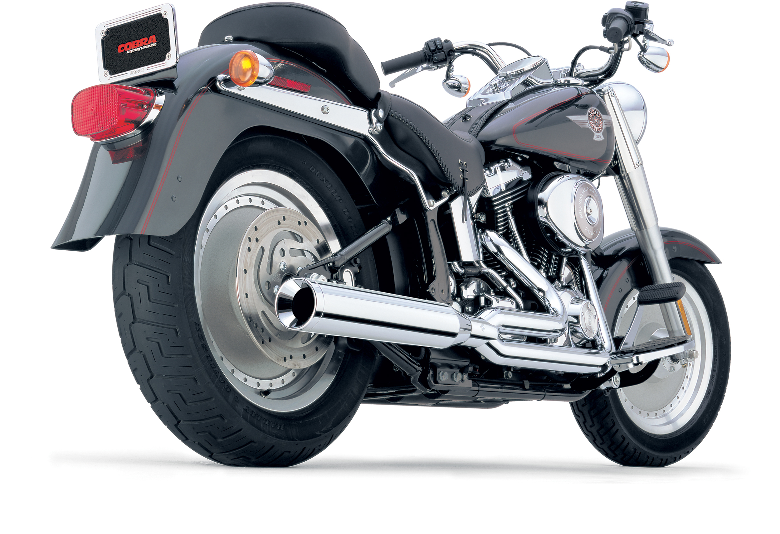 COBRA POWER PRO HP 2-1 CHROME SOFTAIL 12-17 - View 1