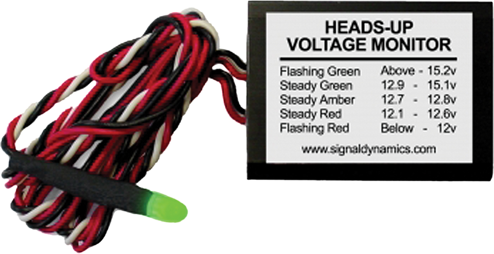 SDC Heads-Up Voltage Monitor - View 1