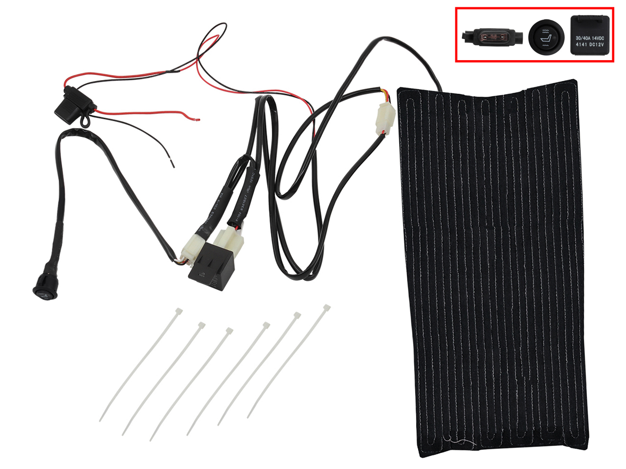 SP1 Heated seat pad - View 1