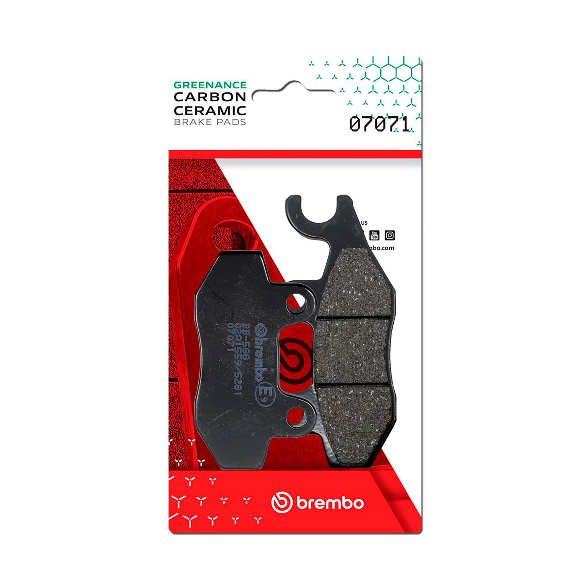 Prime Carbon Ceramic Brake Pads