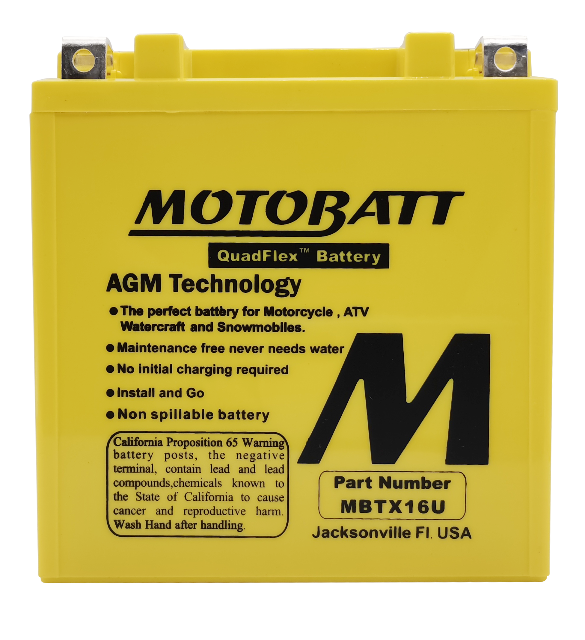 MotoBatt Quadflex AGM Batteries
