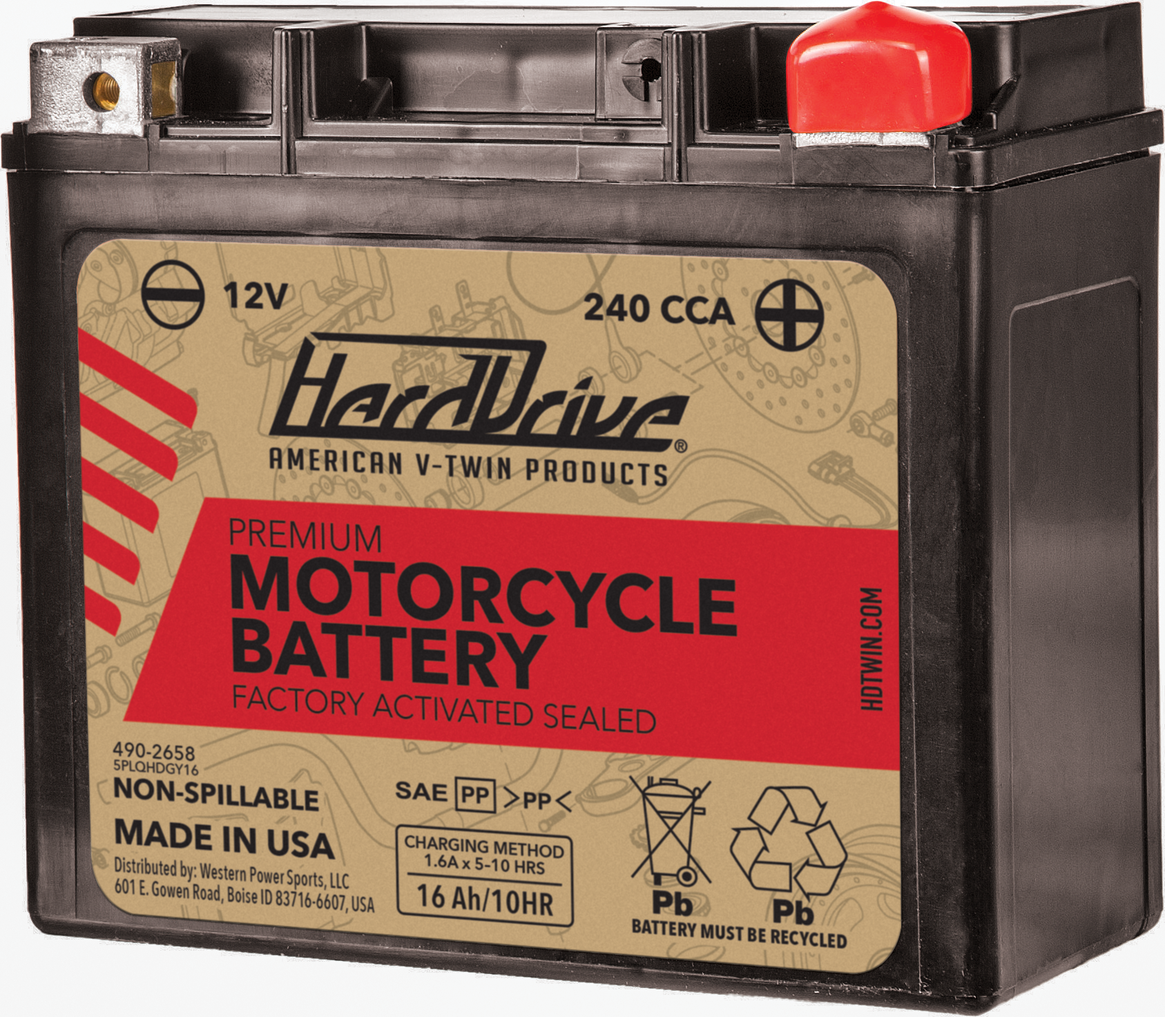 Premium Factory Activated Battery