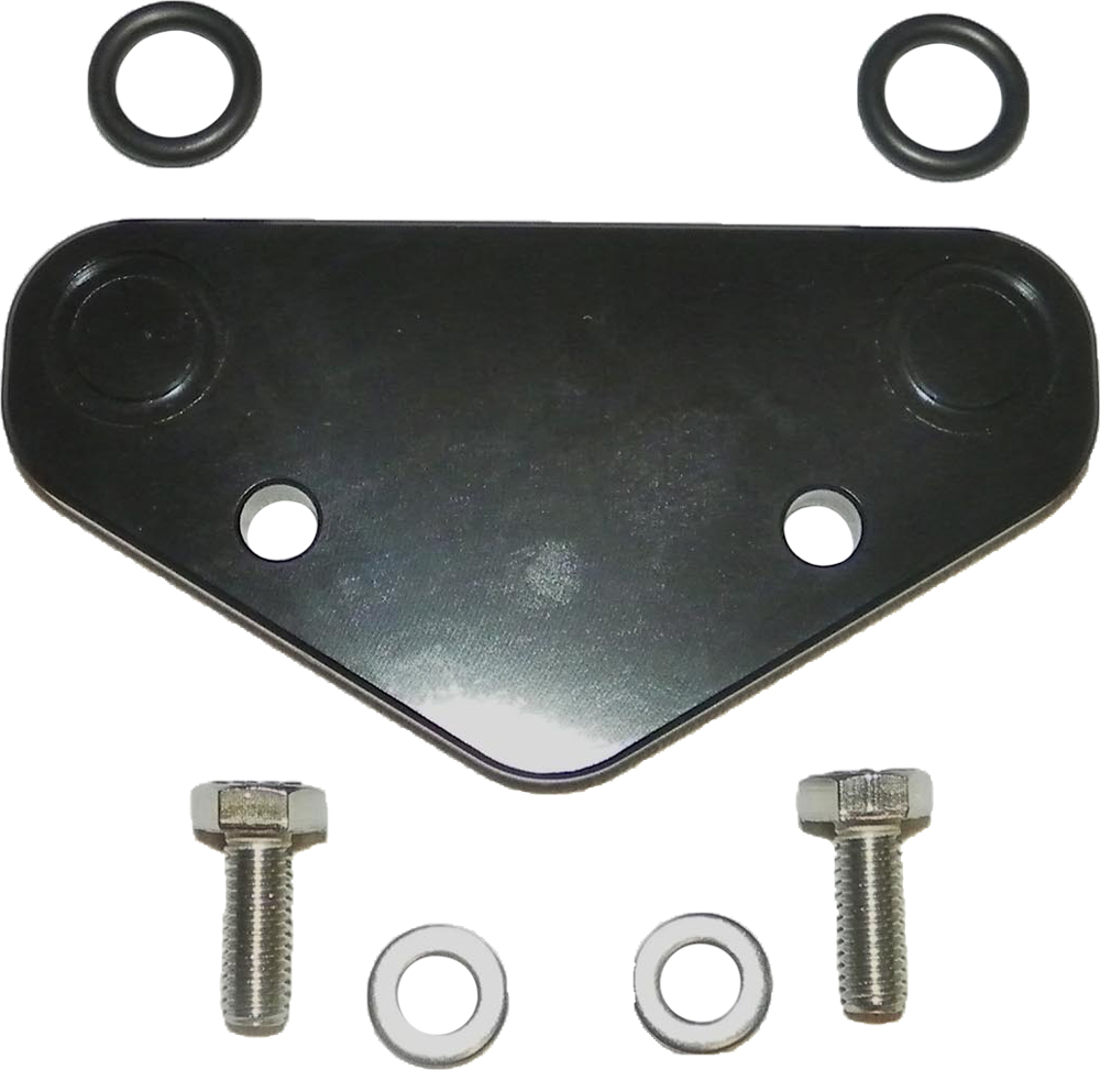 Crankcase Block-Off Plate