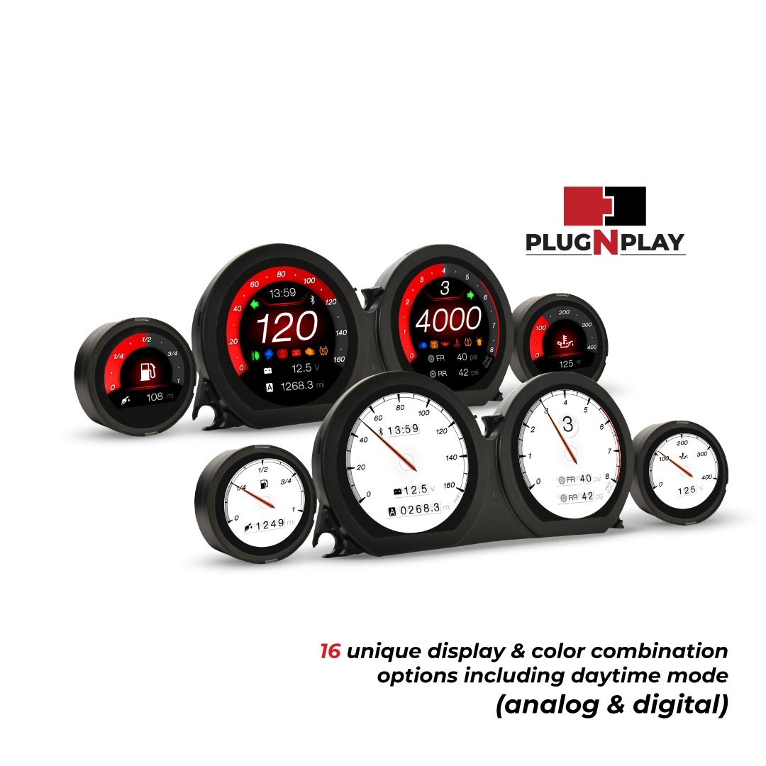 KOSO HD-03X Gauge Kit - View 1