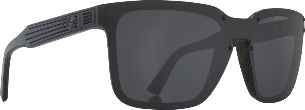 DRAGON MANSFIELD SUNGLASSES MATTE BLACK W/GREY LENS - View 1
