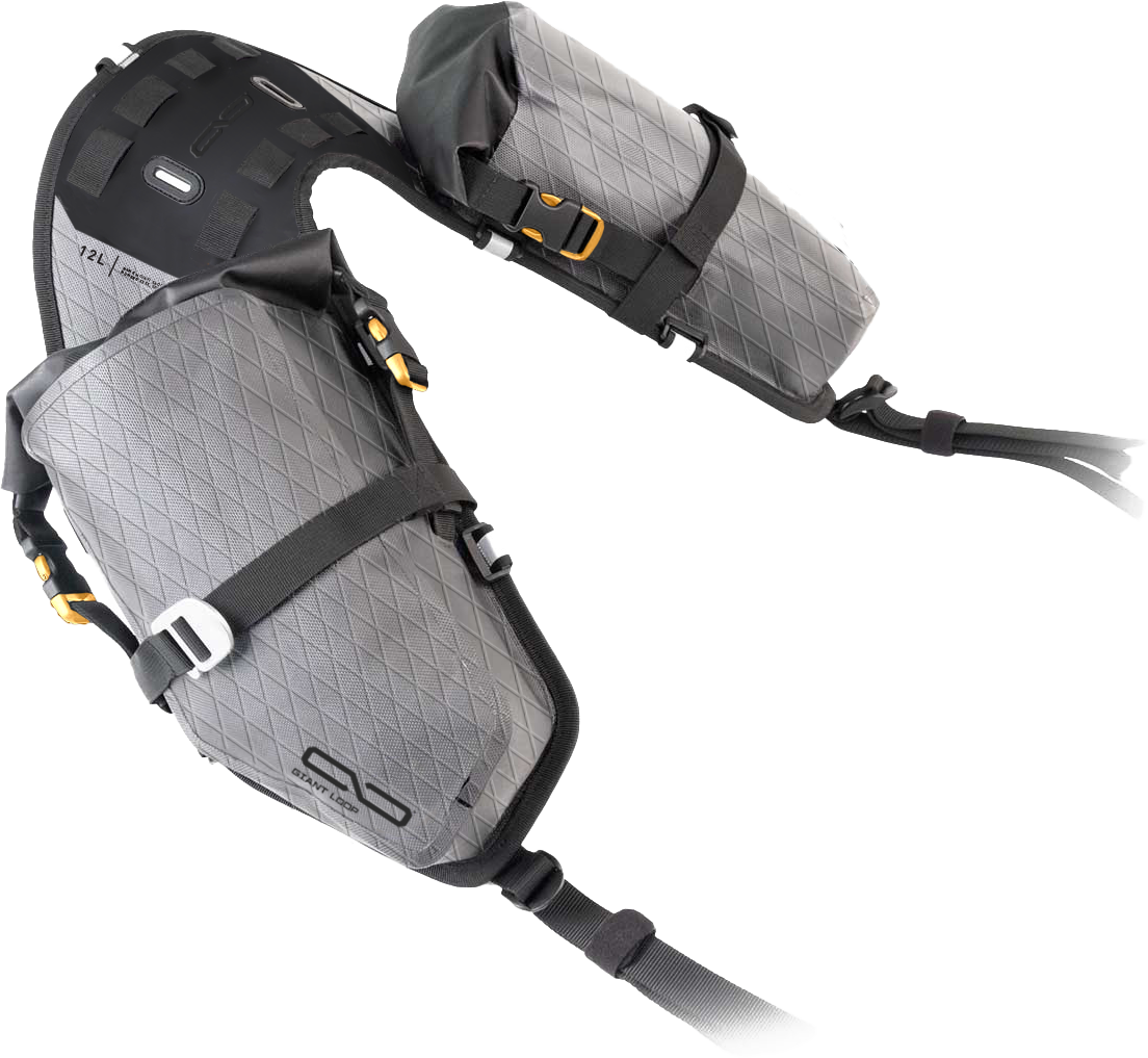 GIANT LOOP MOJAVI SADDLEBAGS 12L GRAY - View 1