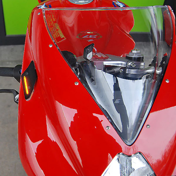 Mirror Block Off Turn Signals