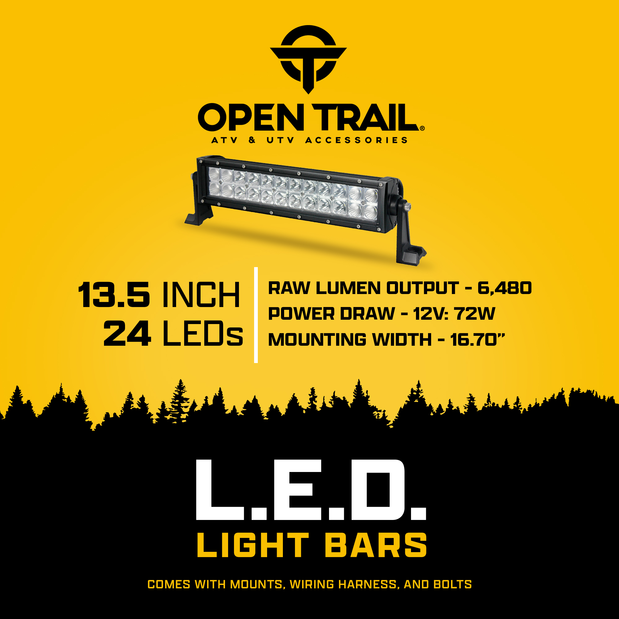 Dual Row LED Light Bar
