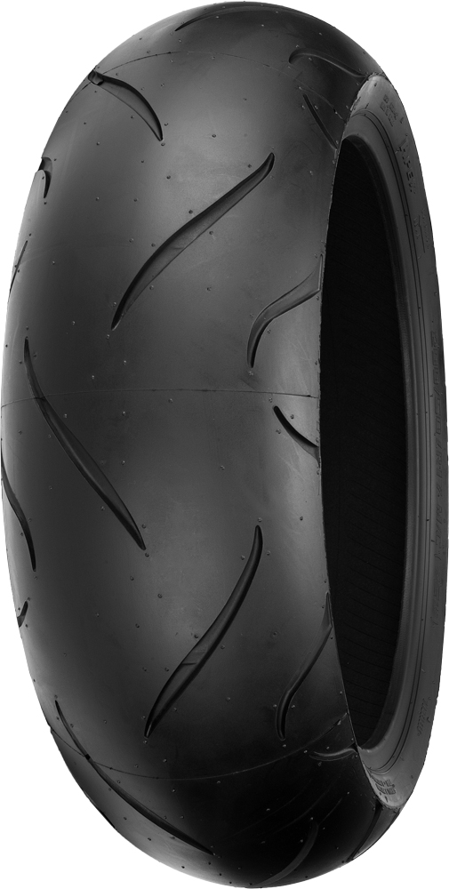 SHINKO 87-4075 190/55ZR17 Apex Rear Motorcycle Tire with JLSB