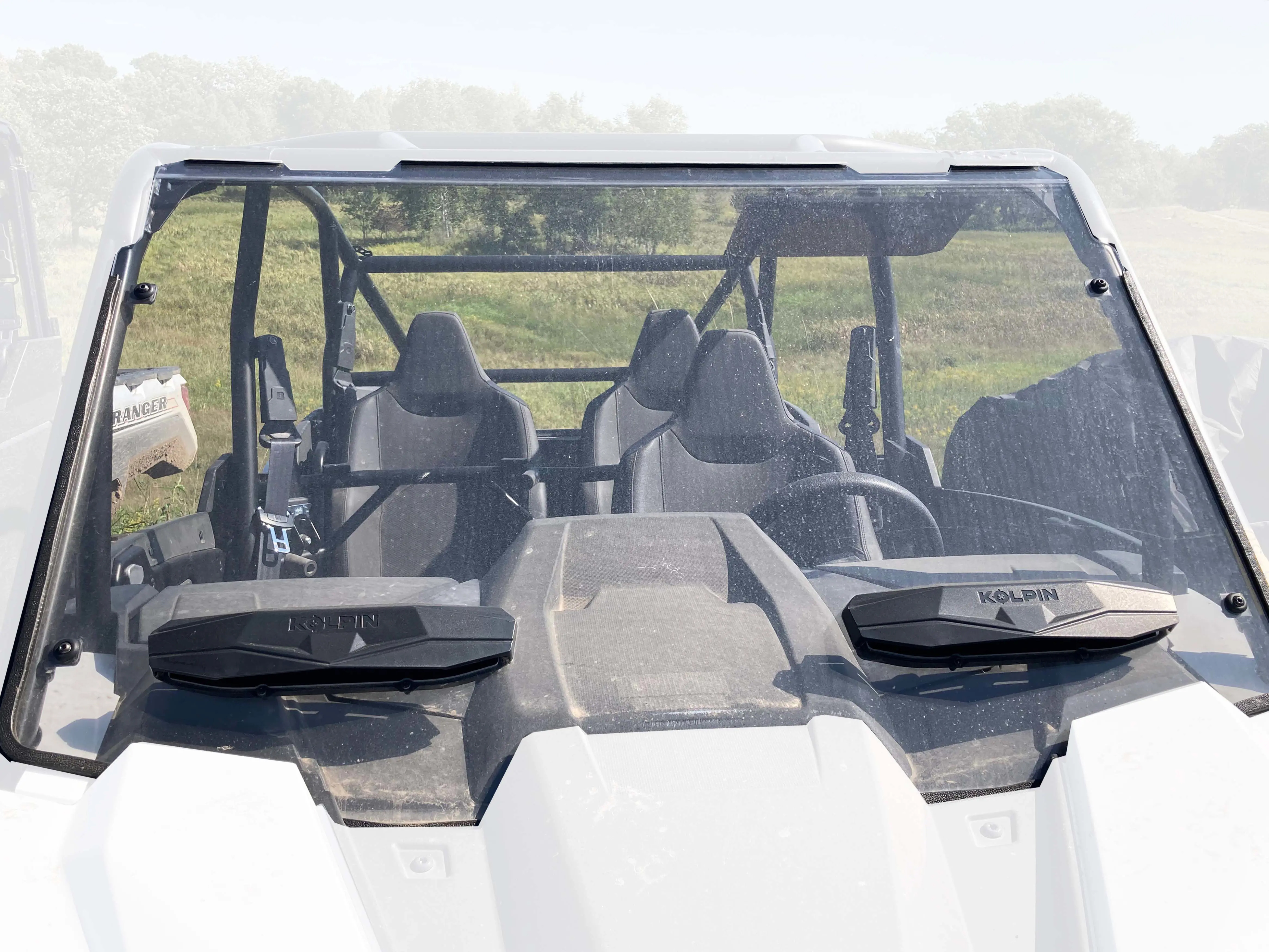 Front Poly Windshield – Full Fixed Vented