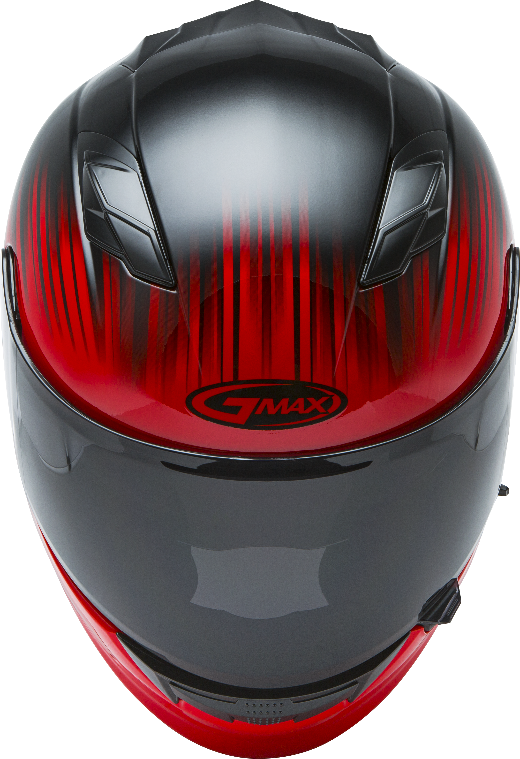 GMAX FF-98 Full-Face Street Helmet (Red/Black, Medium)