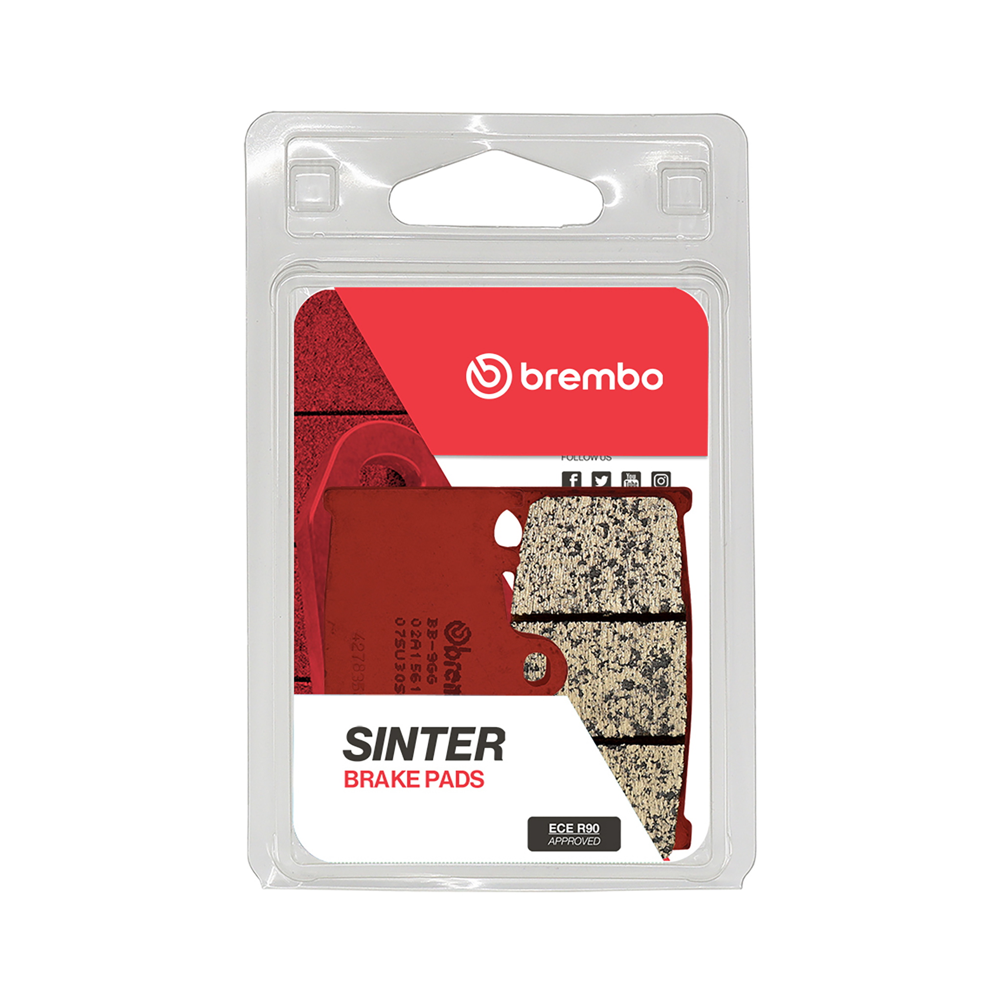 BREMBO PRIME SP BRAKE PADS SINTERED - View 1