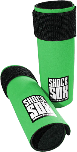 STREET SHOCK SOX 6"U GREEN UPSIDE DOWN FORKS - View 1
