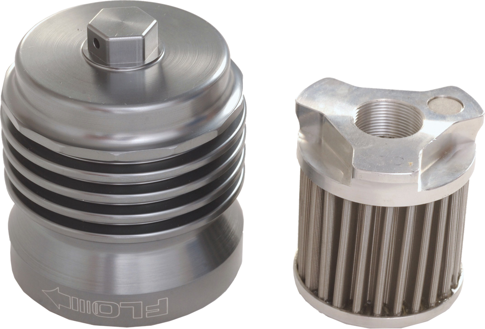 Flo Stainless Steel Oil Filter