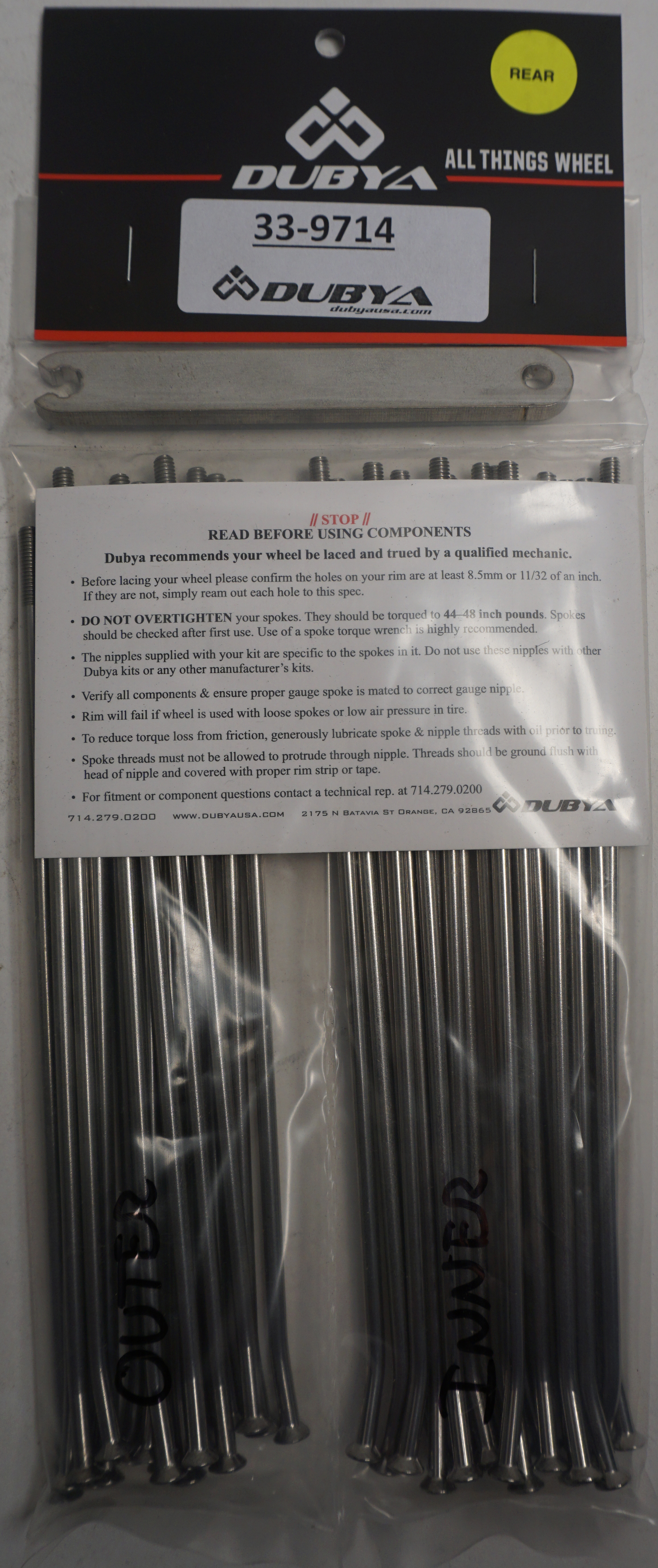 Spoke Kit