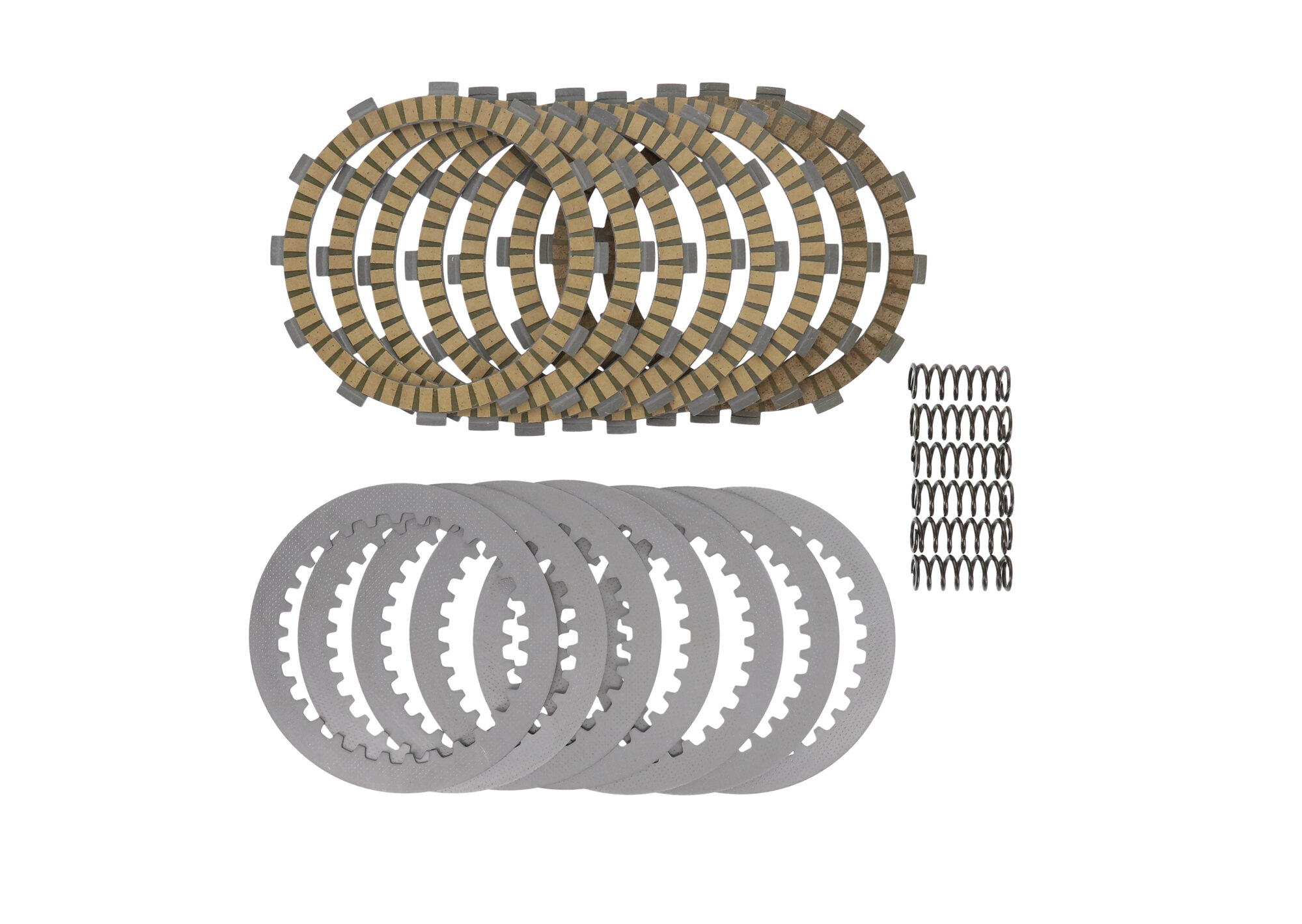 Complete Clutch Plate Set w/Springs