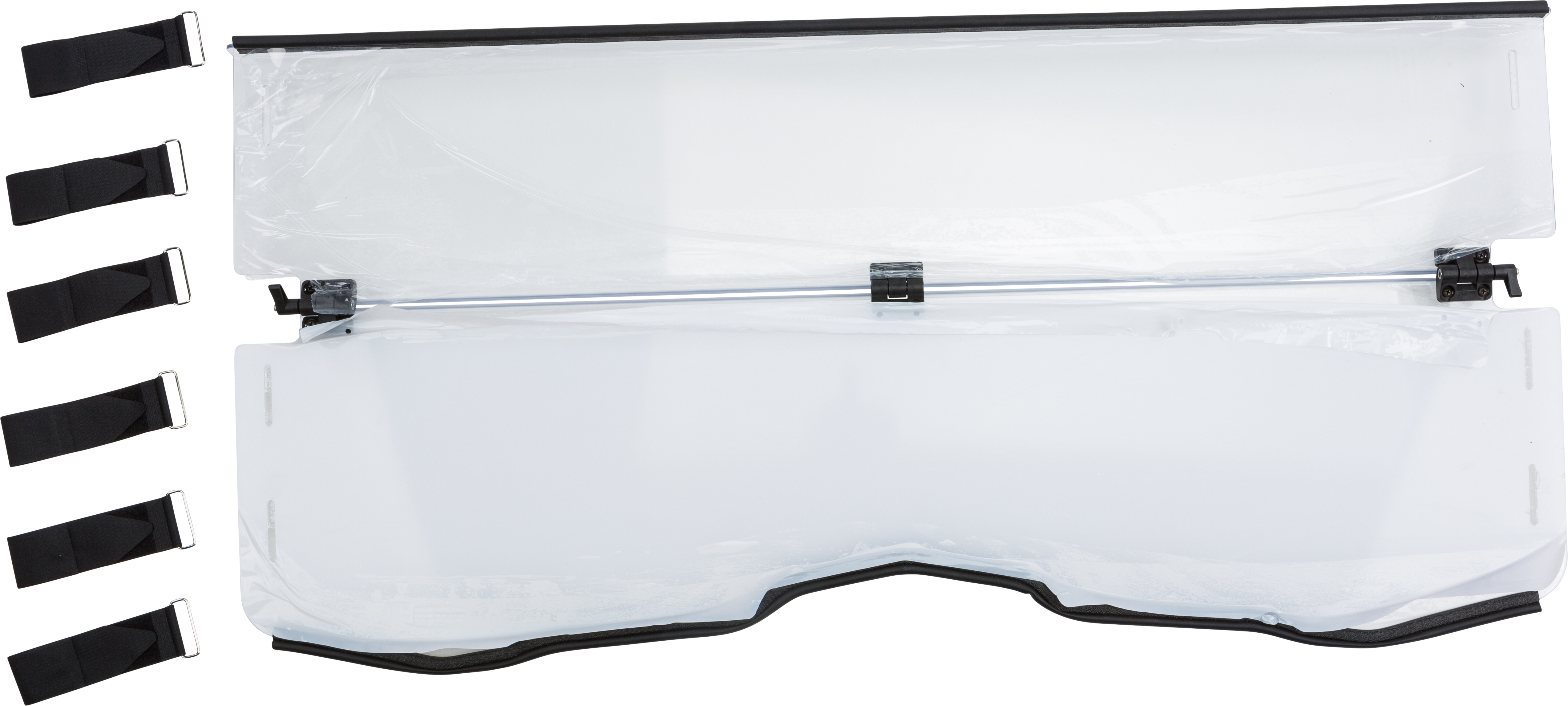 OPEN TRAIL Folding Windshield - View 1
