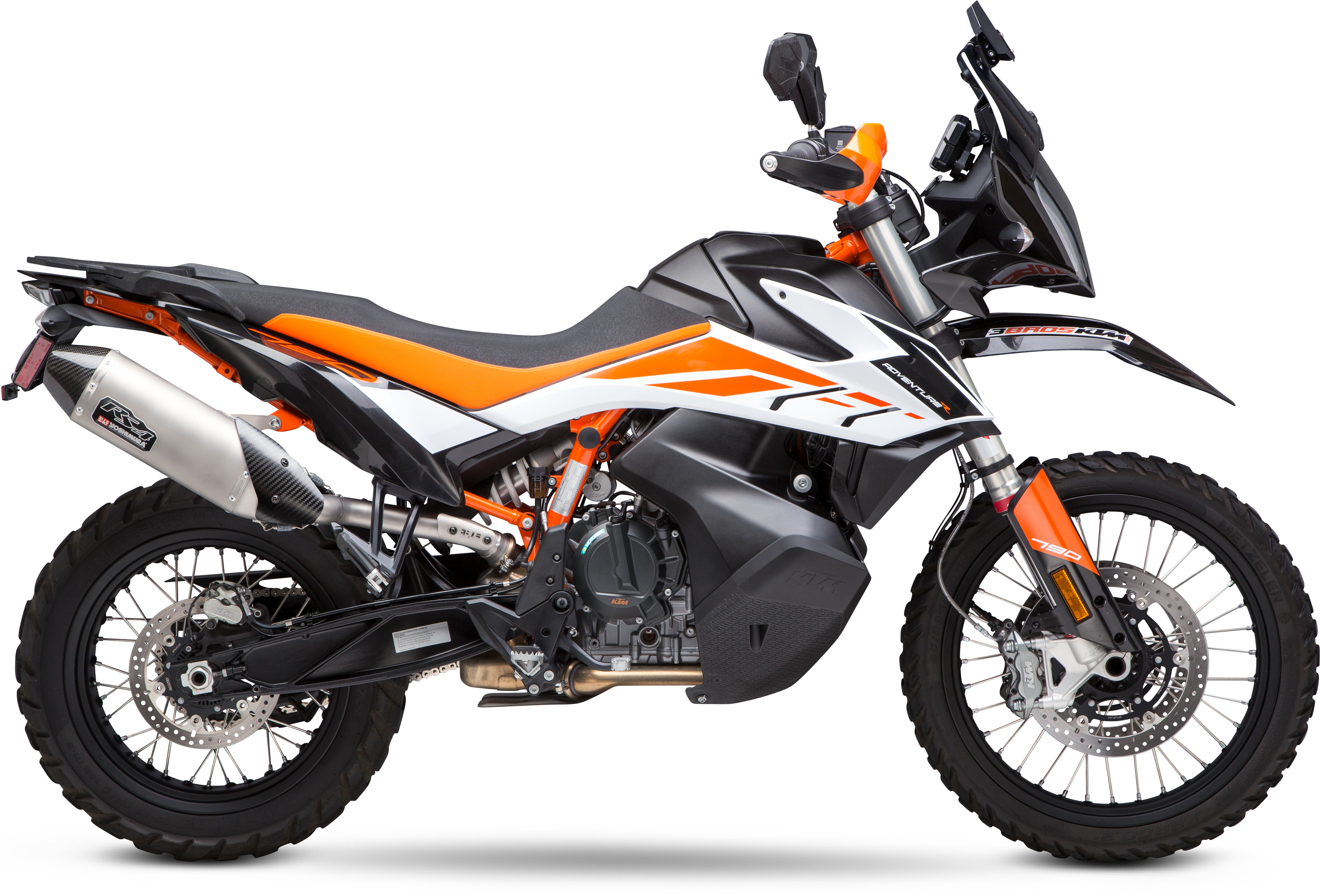 YOSHIMURA RS-4 Slip-On Exhaust for Husqvarna Norden 901 & KTM Adventure Models