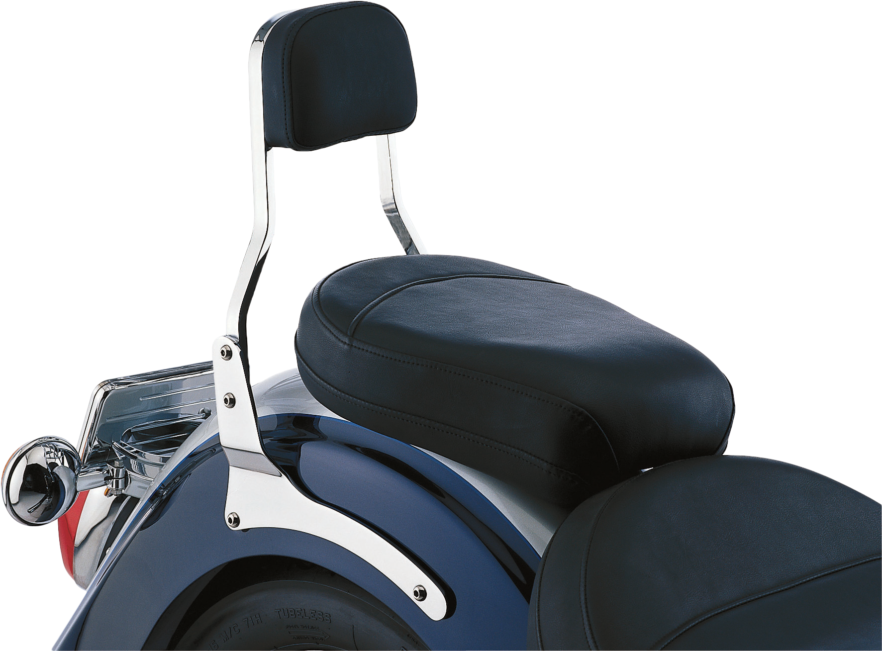 COBRA SHORT SISSY BAR W/PAD CHROME HON SHADOW AERO 750 04-16 - View 1