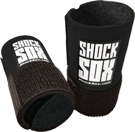 SHOCK SOX 4"C BLACK CONVENTIONAL FORKS - View 1