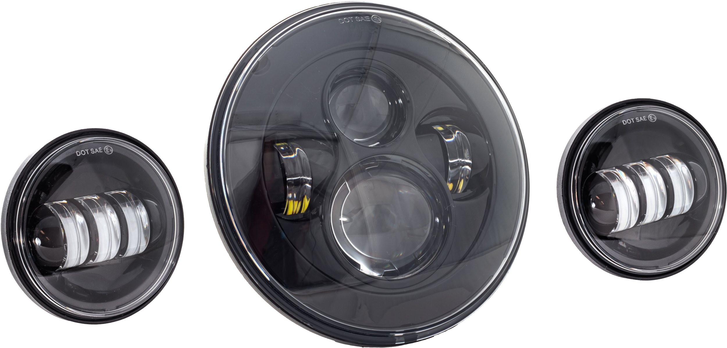 7" LED Headlight w/ Pass Lamps