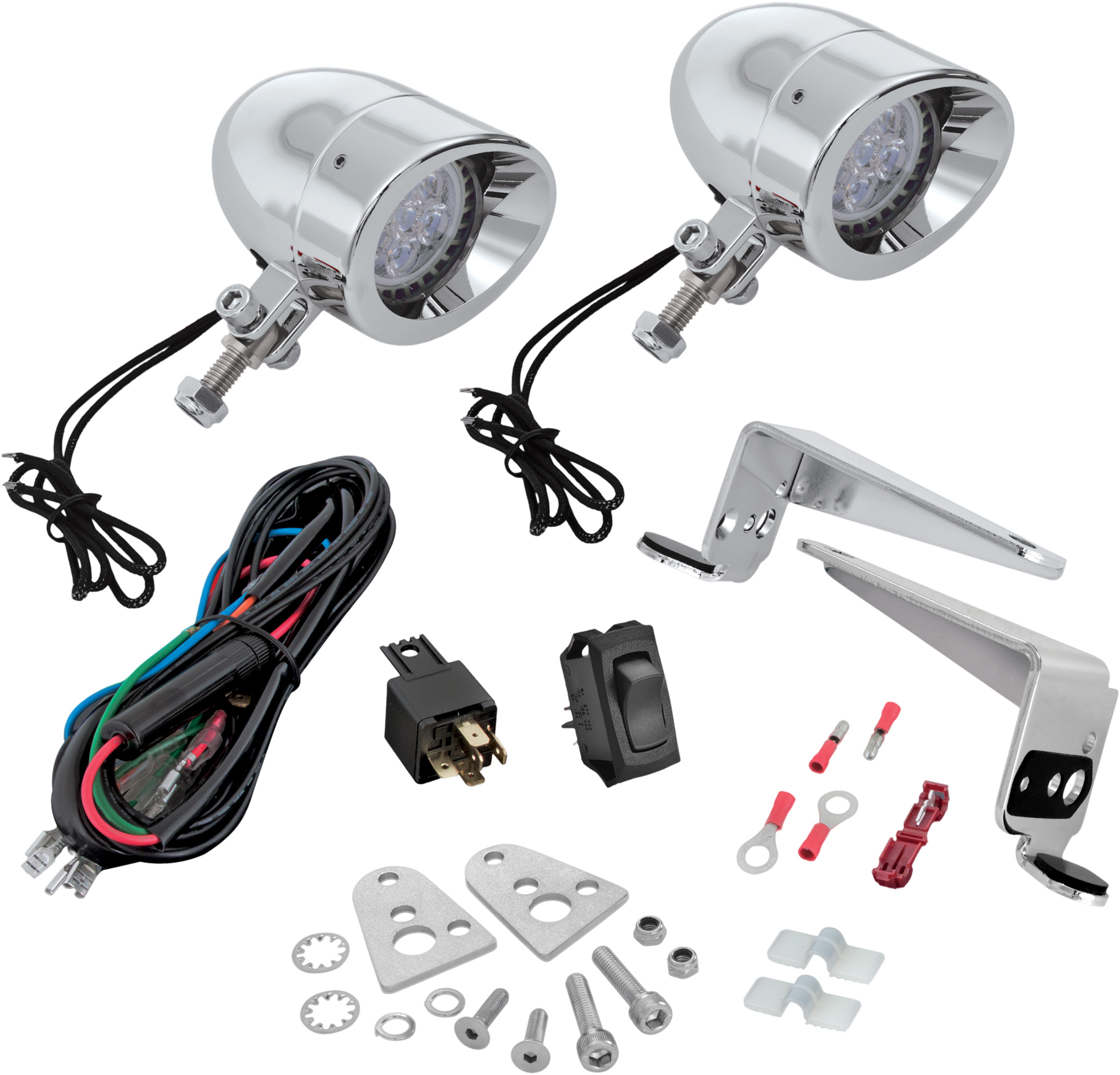 SHOW CHROME (NEW) LED Driving Light Kit - View 1